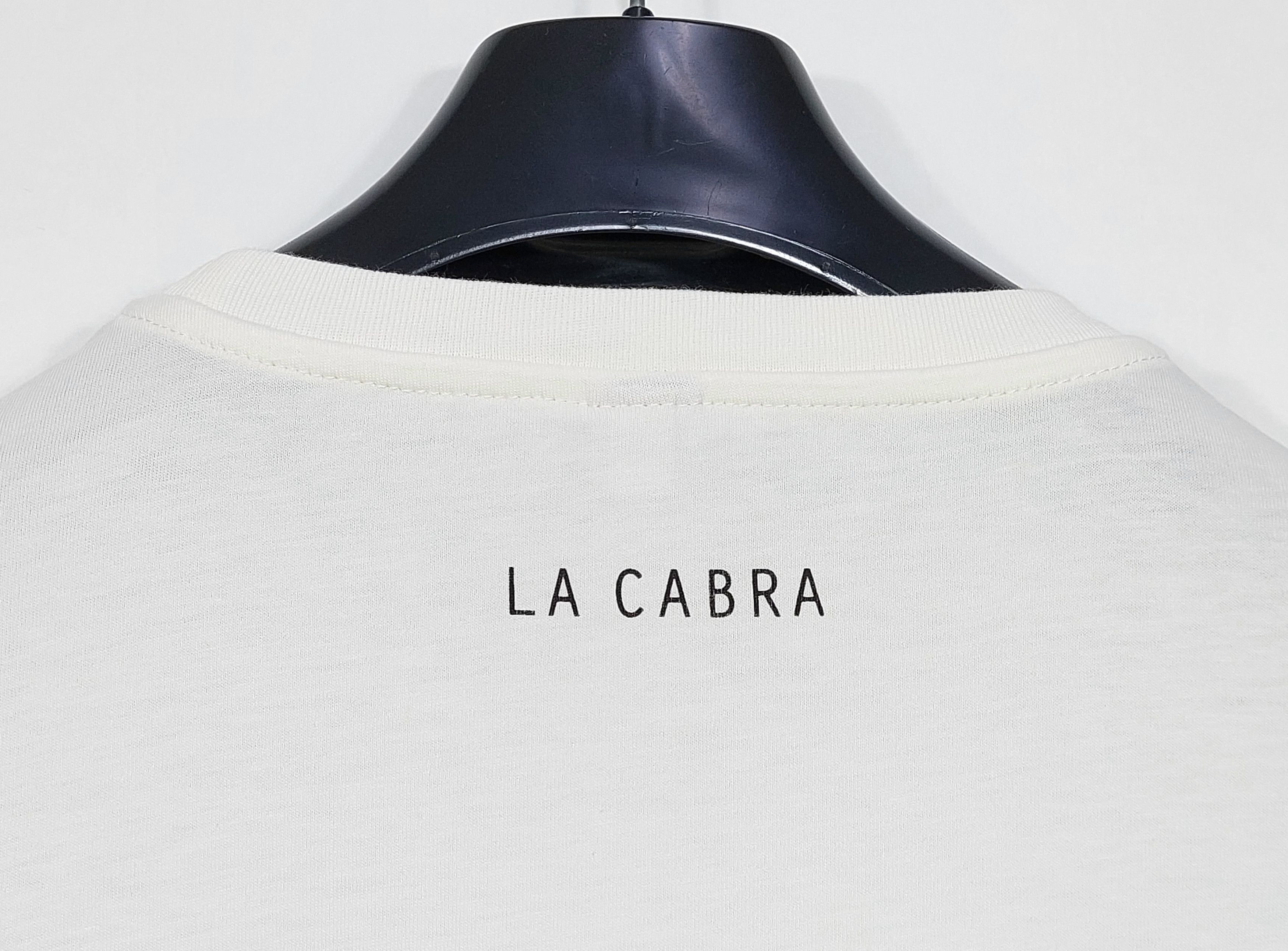 Another Aspect x LA CABRA print tshirt - white L Size US L / EU 52-54 / 3 - 7 Thumbnail
