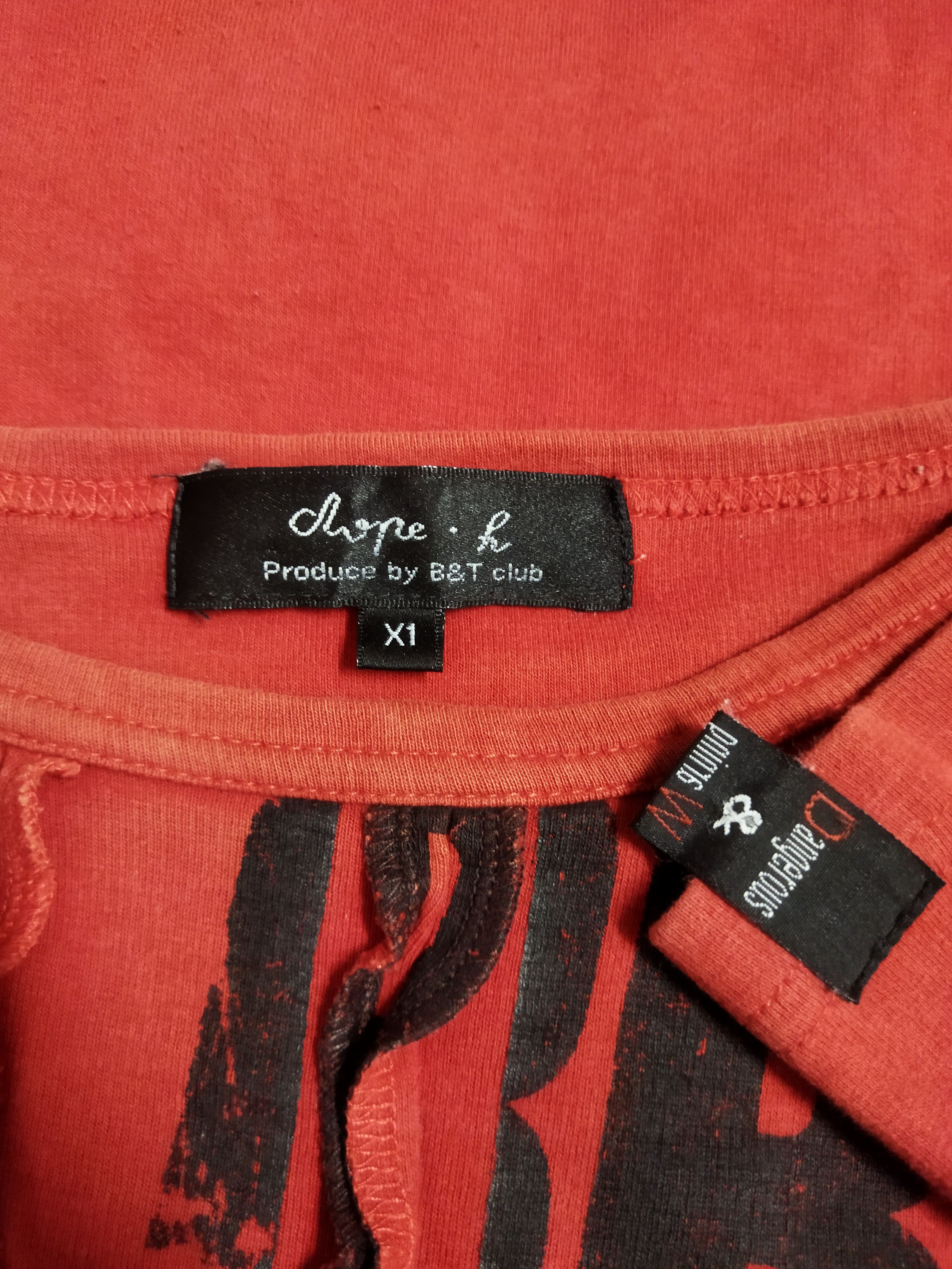Japanese Brand B&T Club Tee Size US XL / EU 56 / 4 - 4 Thumbnail