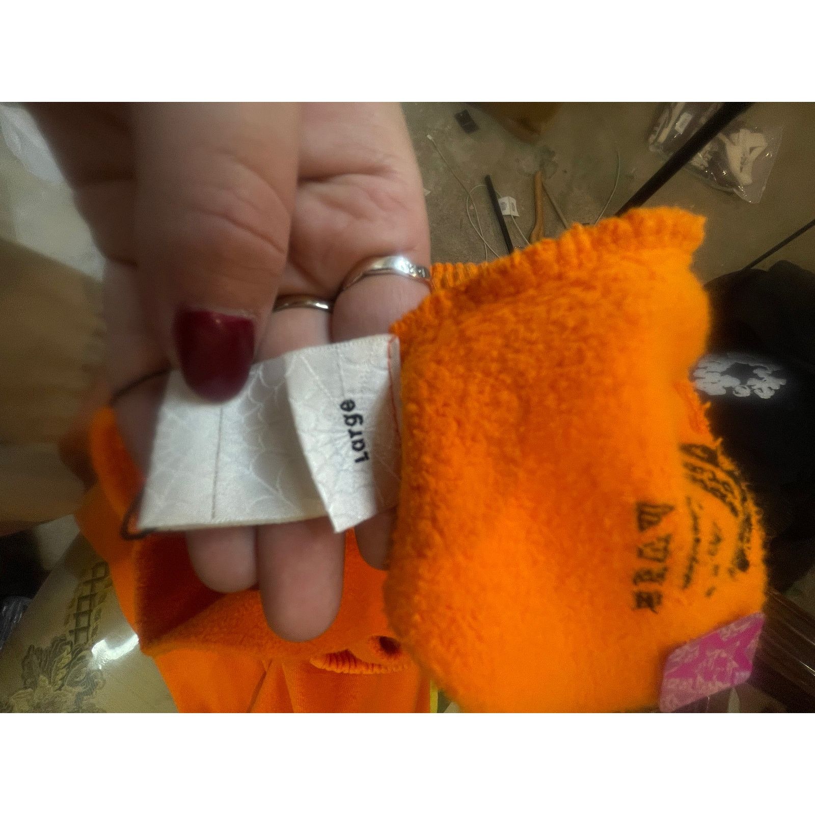 Other Sp5der Orange Beluga Sweatpants Size US 34 / EU 50 - 6 Thumbnail
