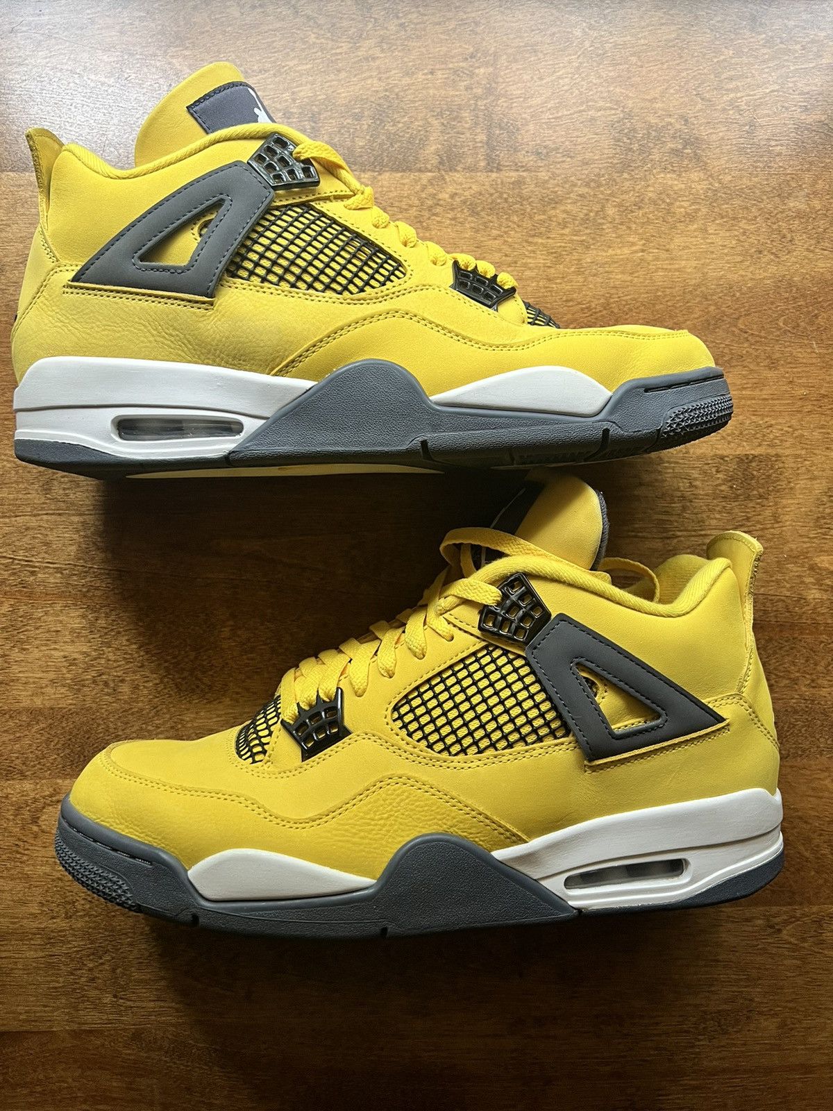 Jordan Brand × Nike Nike Air Jordan 4 Retro Lightning 2021 Size US 12 / EU 45 - 4 Thumbnail