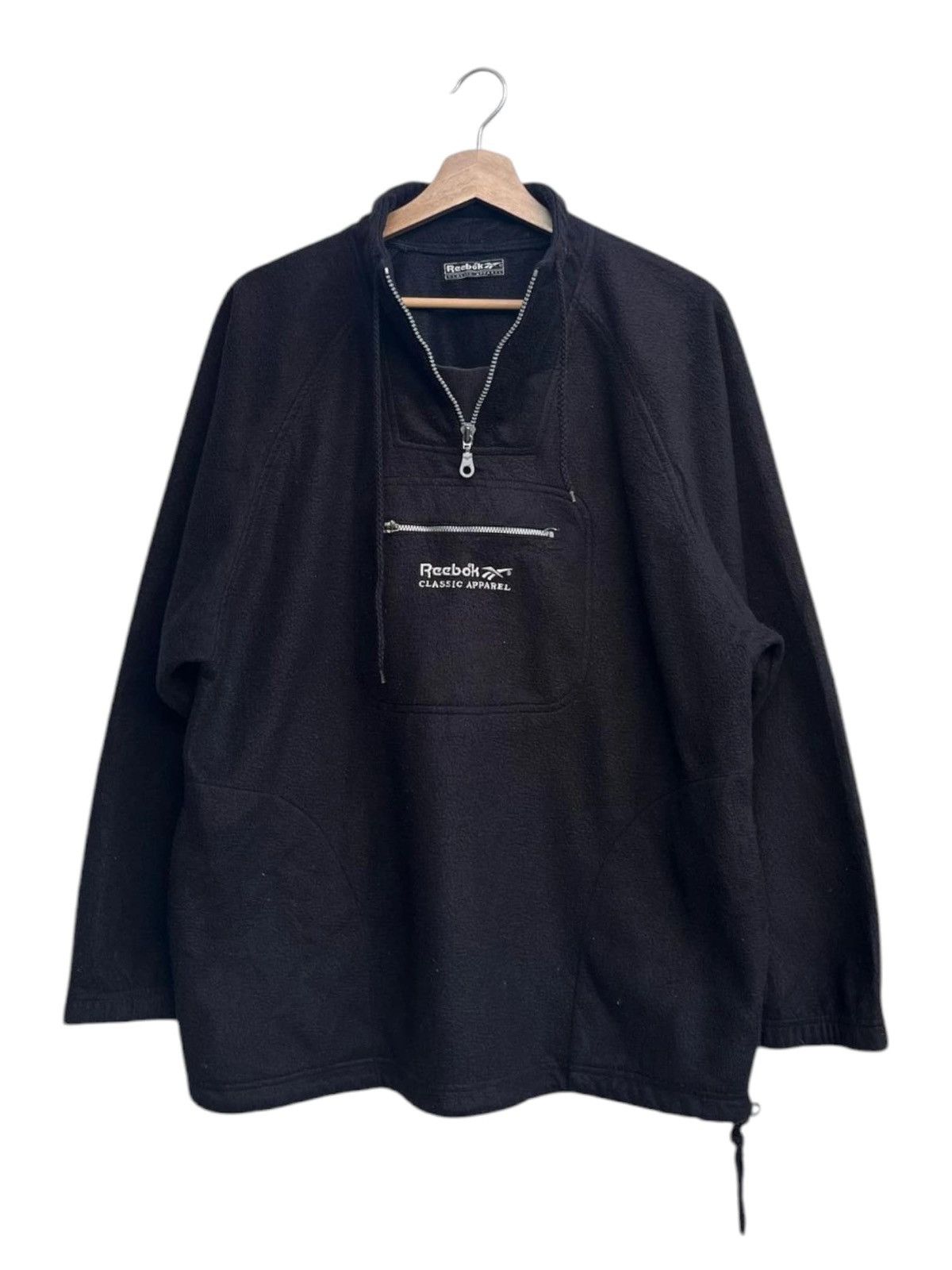 Reebok Vintage Reebok Classic Quarter Zip Fleece Pullover Size US S / EU 44-46 / 1 - 2 Thumbnail