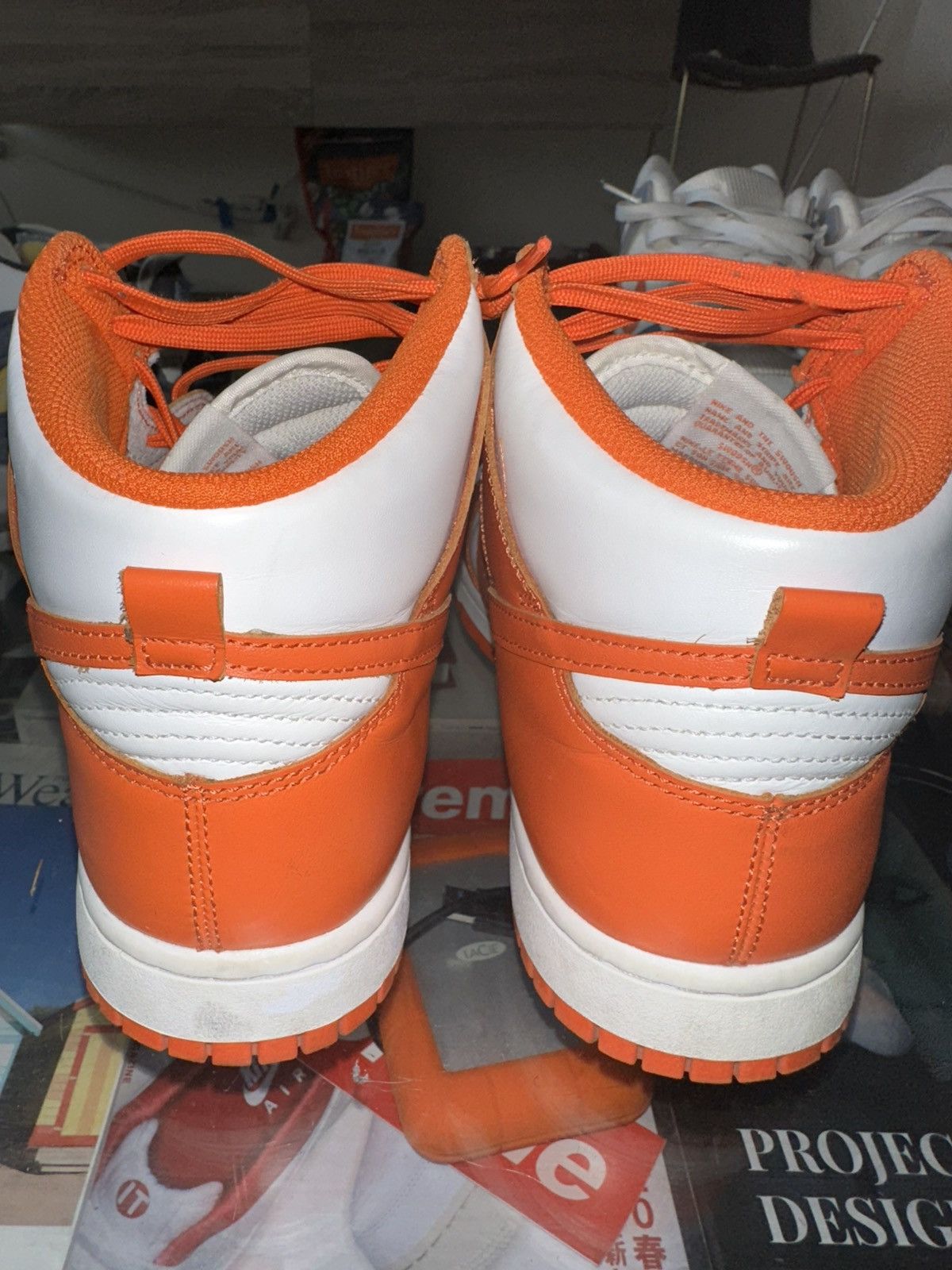 Nike Nike Dunk High Orange Size US 10 / EU 43 - 2 Thumbnail