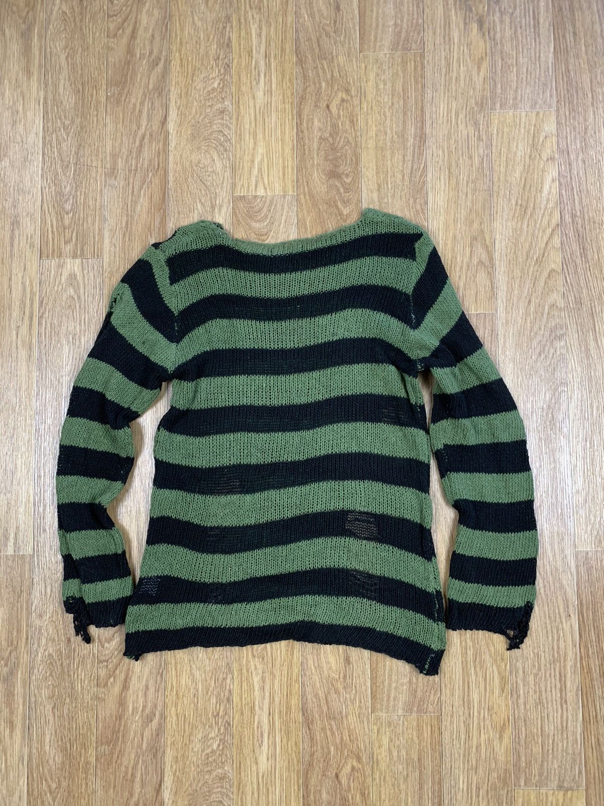 If Six Was Nine Rare Punk Distressed Sweater Junya Watanabe Style Vivienne Size ONE SIZE - 7 Thumbnail