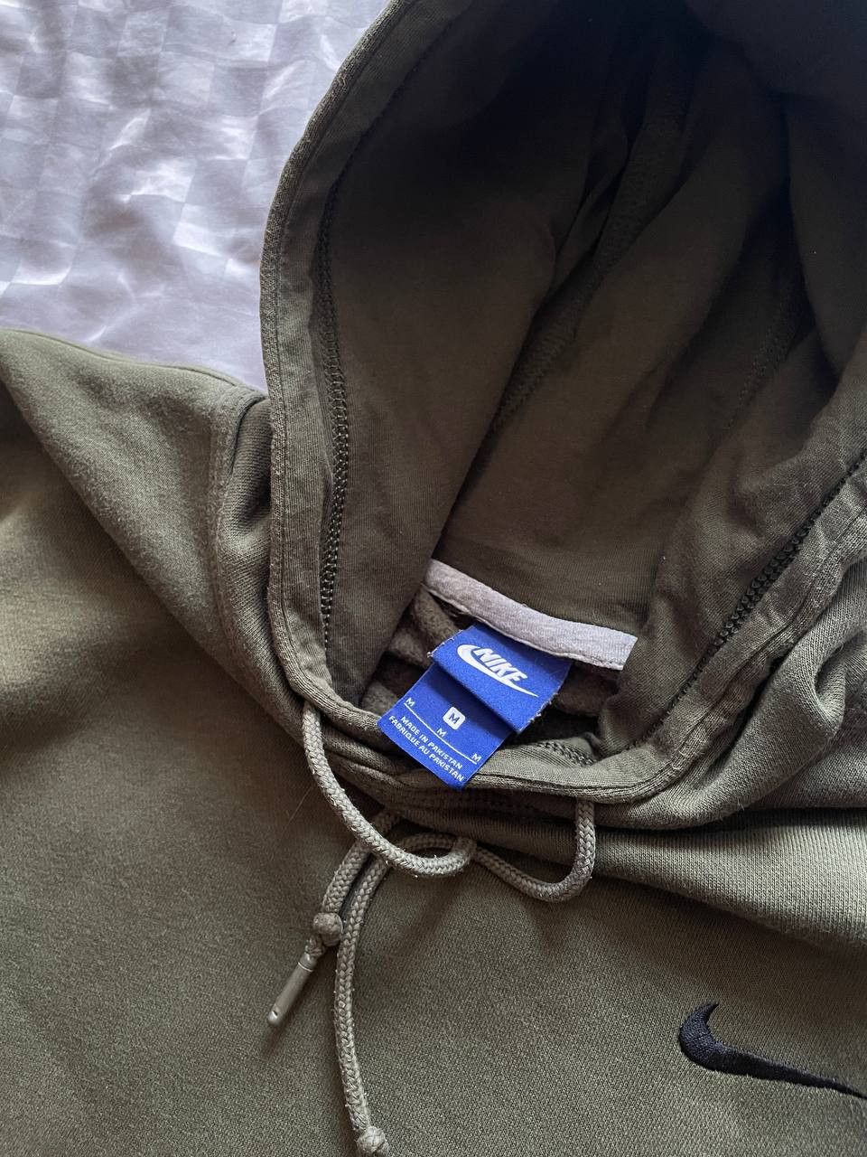 Nike Vintage Nike Hoodie Boxy Fit Mini Swoosh Y2K Rare Size US M / EU 48-50 / 2 - 5 Thumbnail