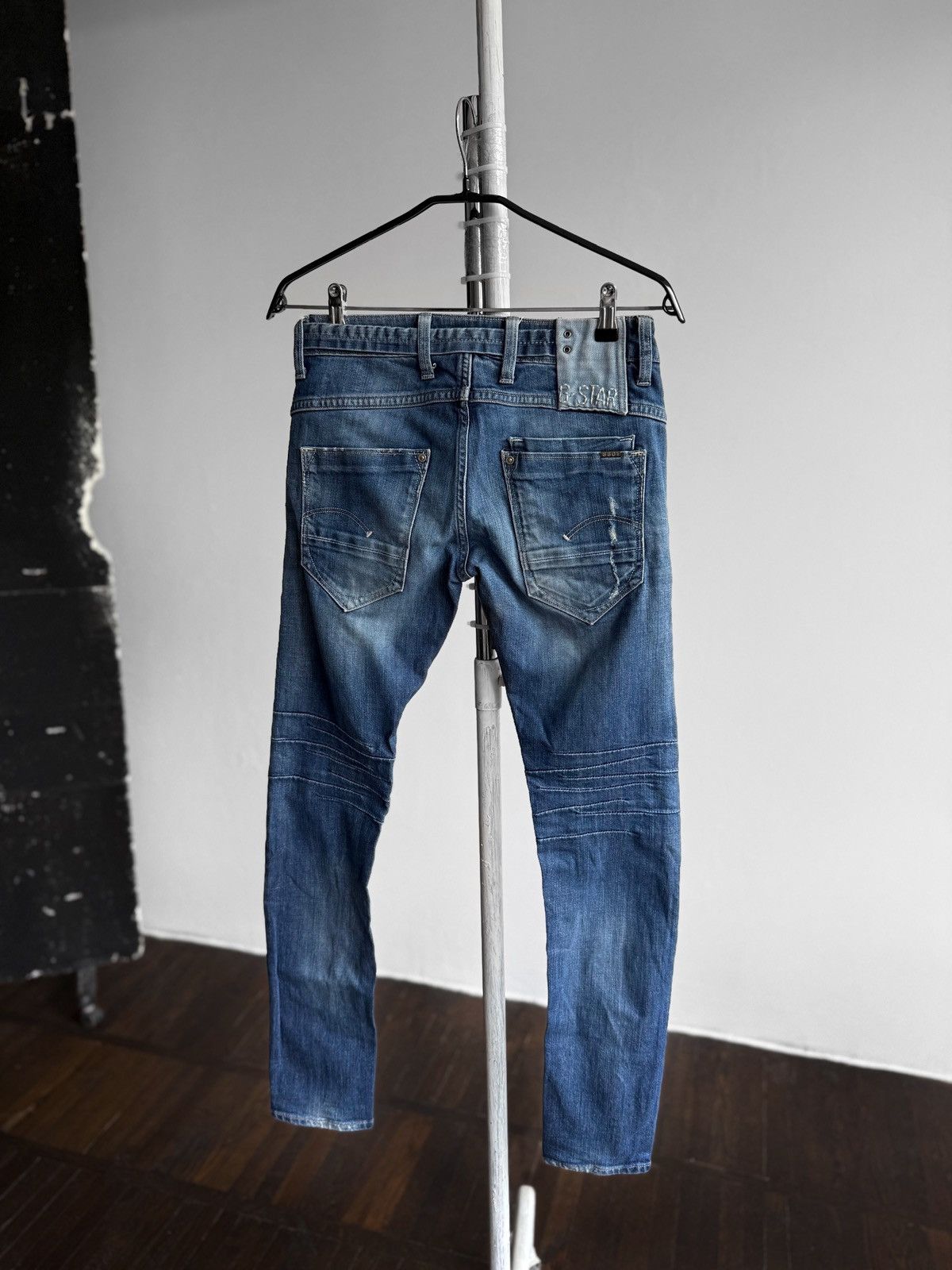 G-Star G-Star Raw Womens Decenter Tapered Blue Denim Jeans Regular Size 27" / US 4 / IT 40 - 2 Thumbnail