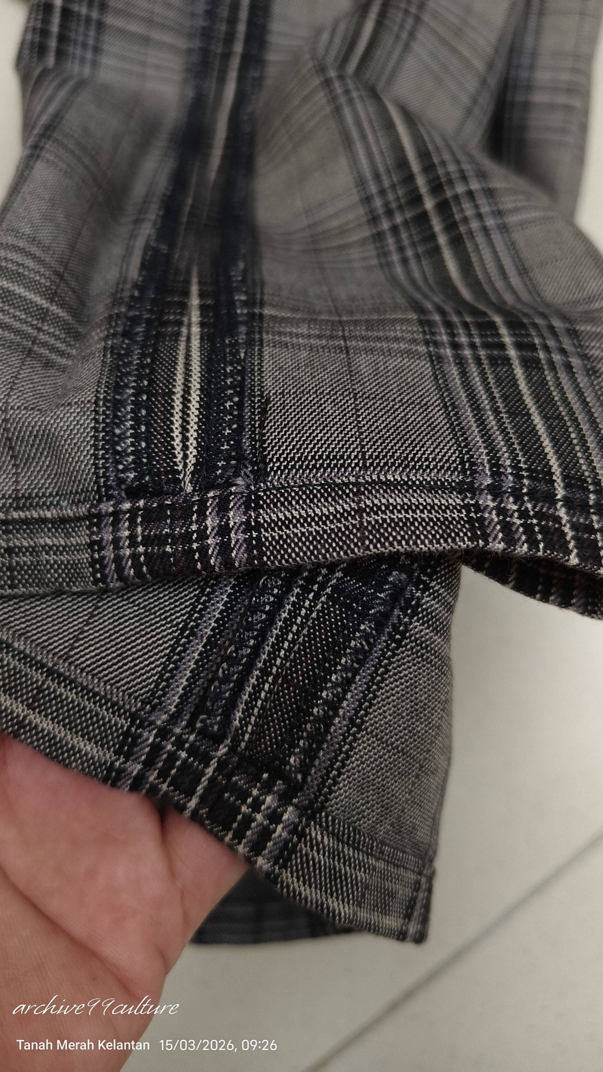 Levi's Levi’s Japan 511 Slim Plaid Tartan Checkered Trousers Size US 30 / EU 46 - 18 Thumbnail