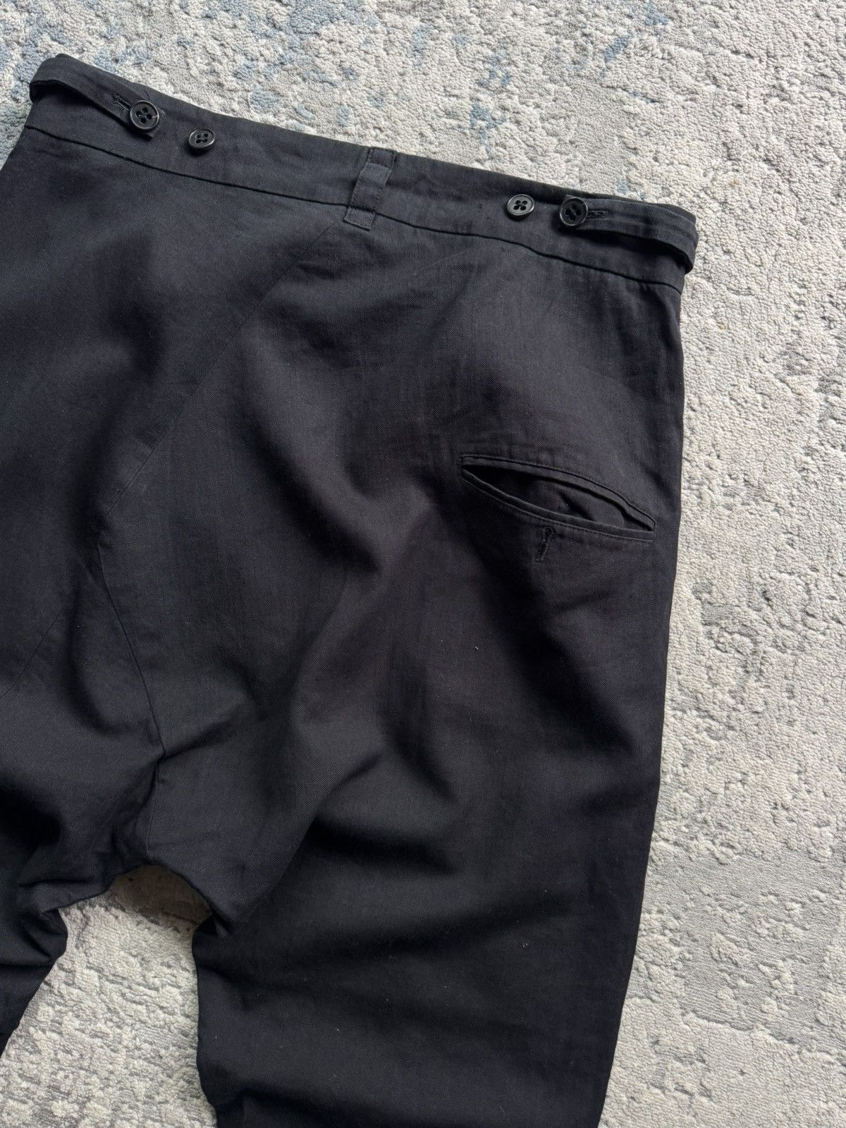 Damir Doma Damir Doma Linen/Leather Asymmetrical Pants Size 44 Size US 44 / EU 60 - 11 Thumbnail