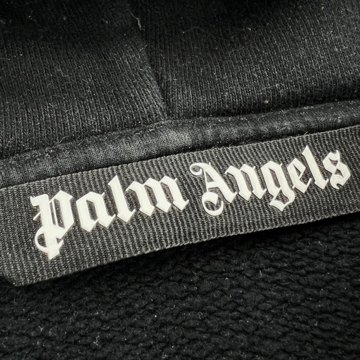Palm Angels Palm Angels Purple Spray Logo Print Hoodie Size US L / EU 52-54 / 3 - 3 Thumbnail