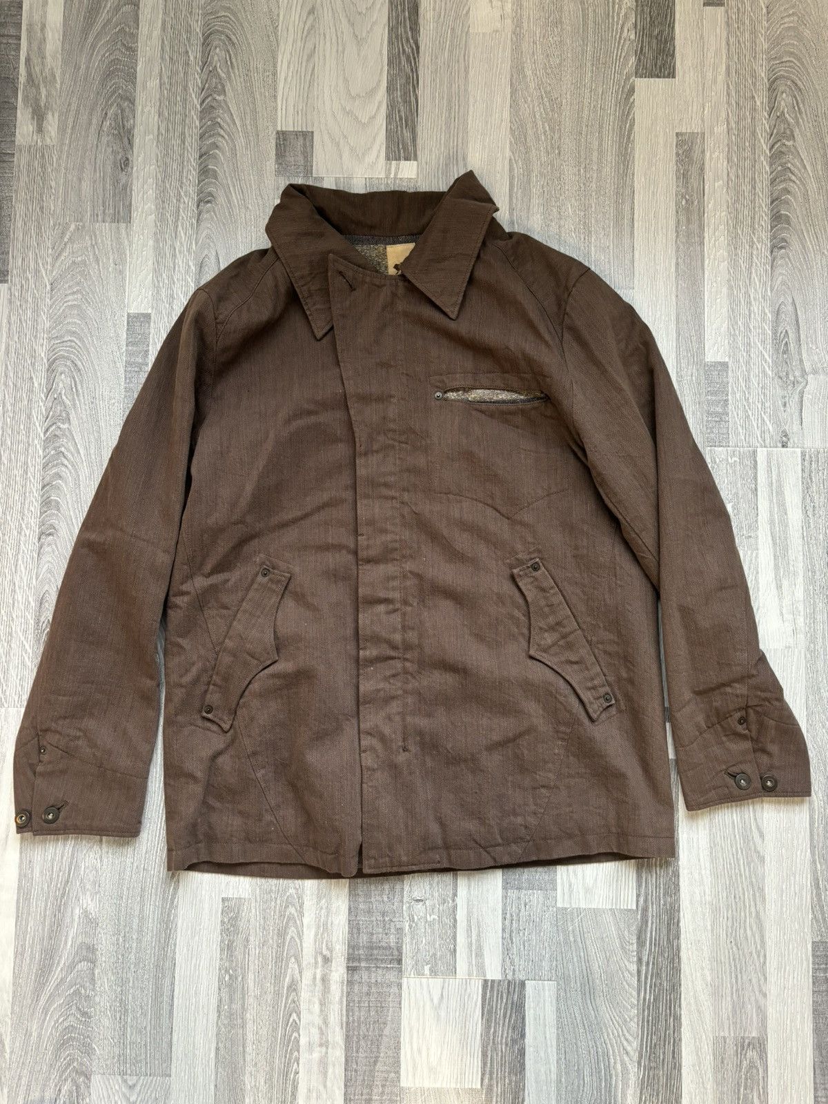 Norbit Norbit Brown Blanket Lining Heavy Jacket Size US S / EU 44-46 / 1 - 3 Thumbnail