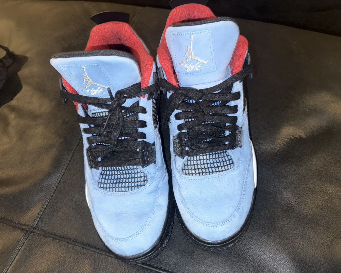 Nike *NO BOX* Travis Scott x Air Jordan 4 Cactus Jack Size 13 Size US 13 / EU 46 - 6 Thumbnail