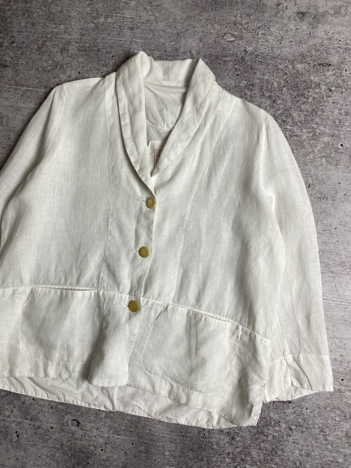 Other HANNOH WESSEL Linen Blazer Size XS / US 0-2 / IT 36-38 - 3 Thumbnail