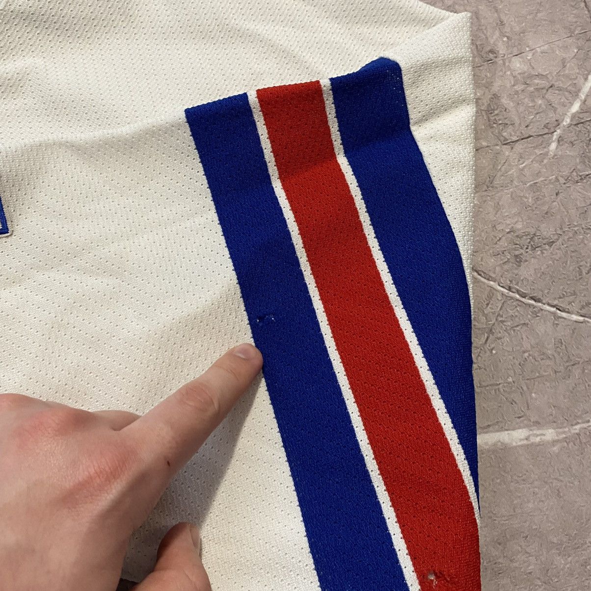 NHL × Vintage VINTAGE NEW YORK YANKEES RANGERS NHL HOCKEY JERSEY CCM 90s Size US XL / EU 56 / 4 - 9 Thumbnail
