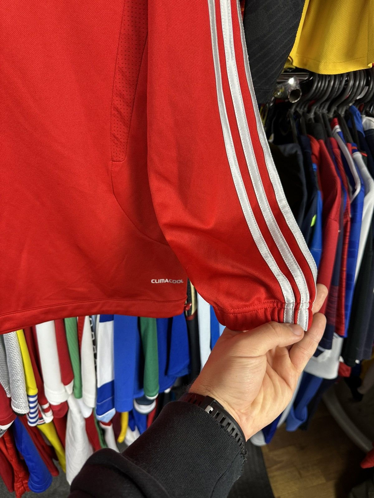 Adidas Vintage Adidas Liverpool Football Jacket Soccer Track Top Size US L / EU 52-54 / 3 - 4 Thumbnail