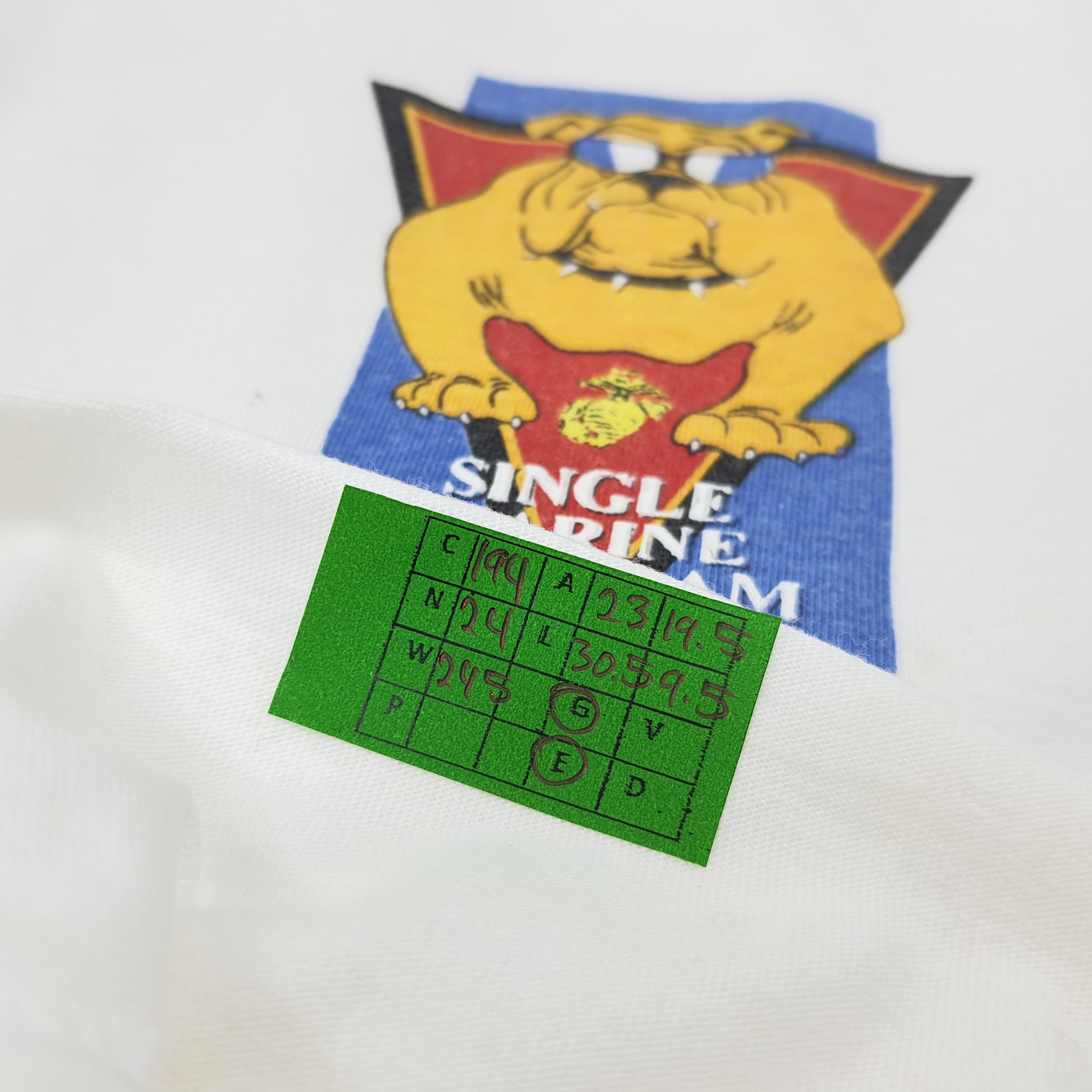 Vintage Vintage Single Marine Program American SMP Tshirt Size US XL / EU 56 / 4 - 7 Thumbnail