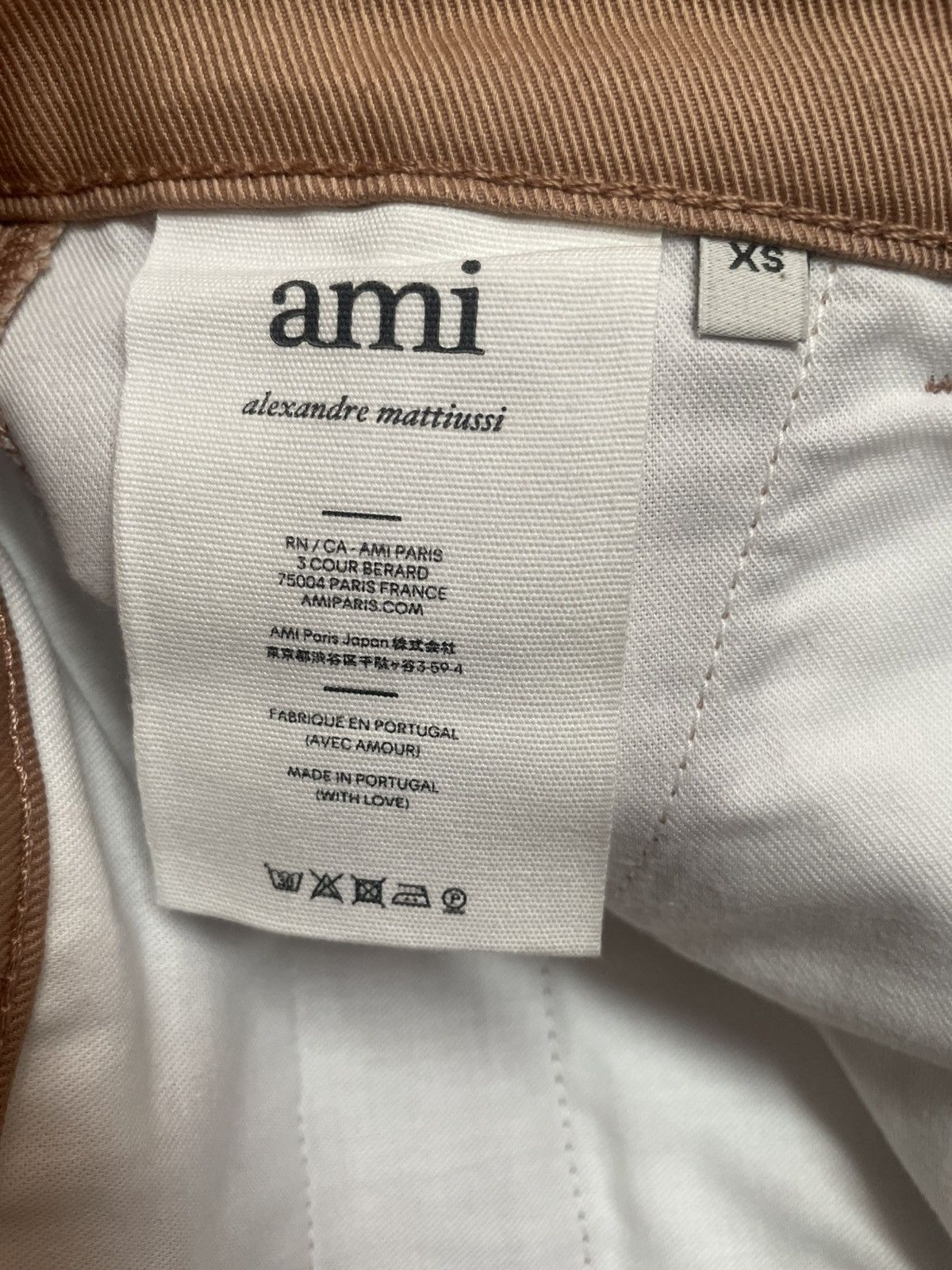 AMI AMI Beige Cargo Pants Size XS Size US 30 / EU 46 - 11 Thumbnail