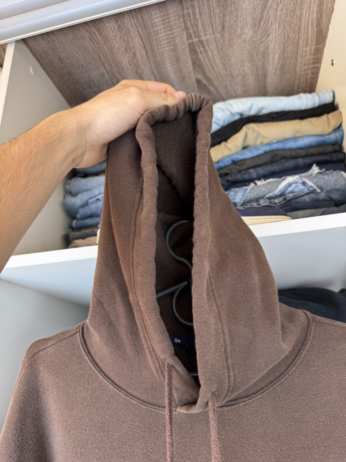 Gap Vintage Gap Brown Hoodie Size US S / EU 44-46 / 1 - 4 Thumbnail