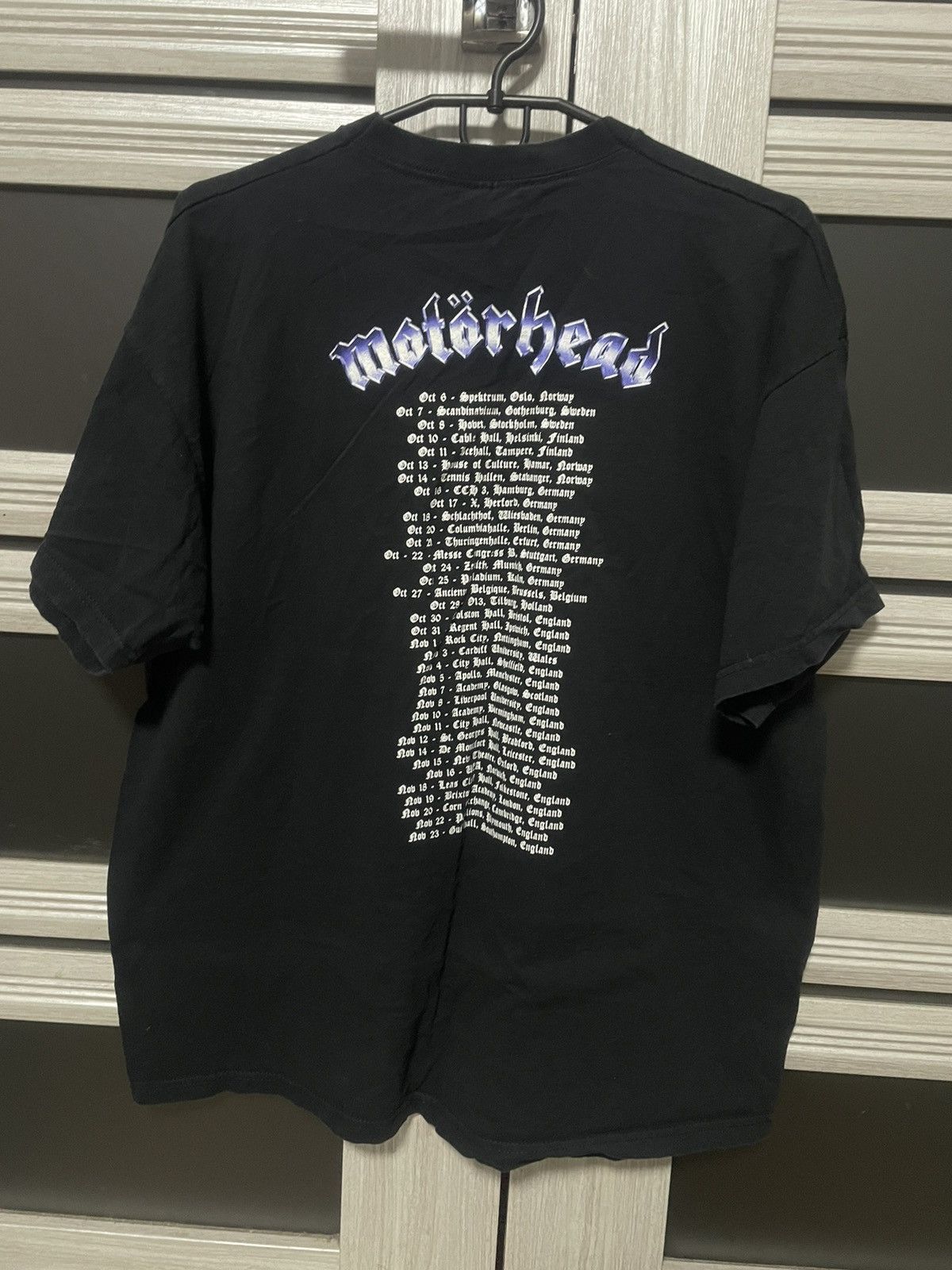 Band Tees Motörhead 2005 All The Aces Vintage Tour Band Tee XL Size US XL / EU 56 / 4 - 2 Thumbnail