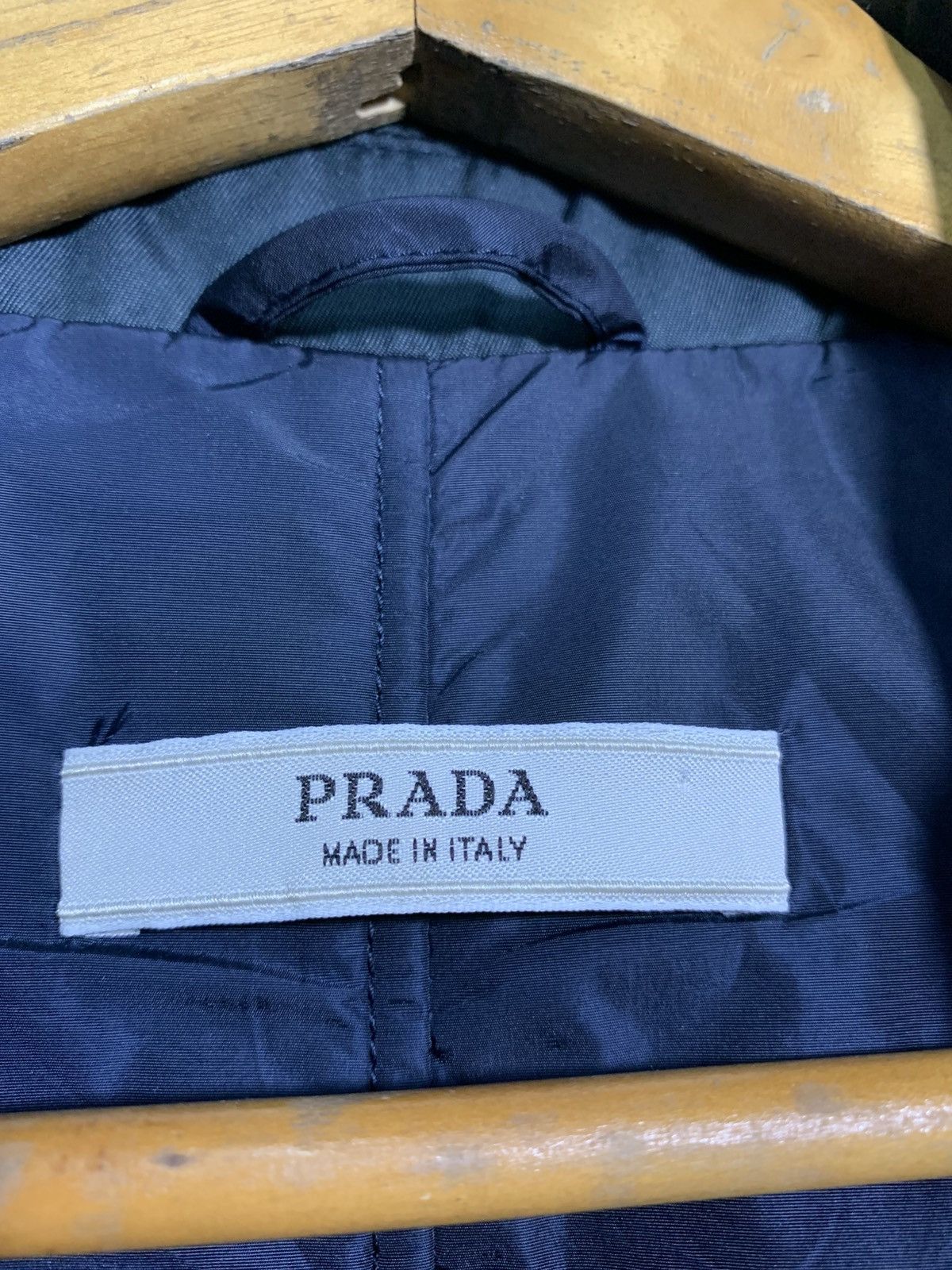 Prada 🔥PRADA ITALY NAVY BLUE JACKETS Size S / US 4 / IT 40 - 9 Thumbnail