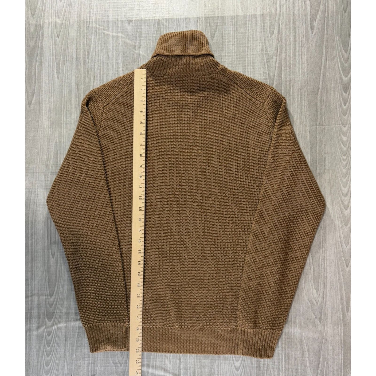 Altea milano luxury Wool turtleneck sweater size S color cam