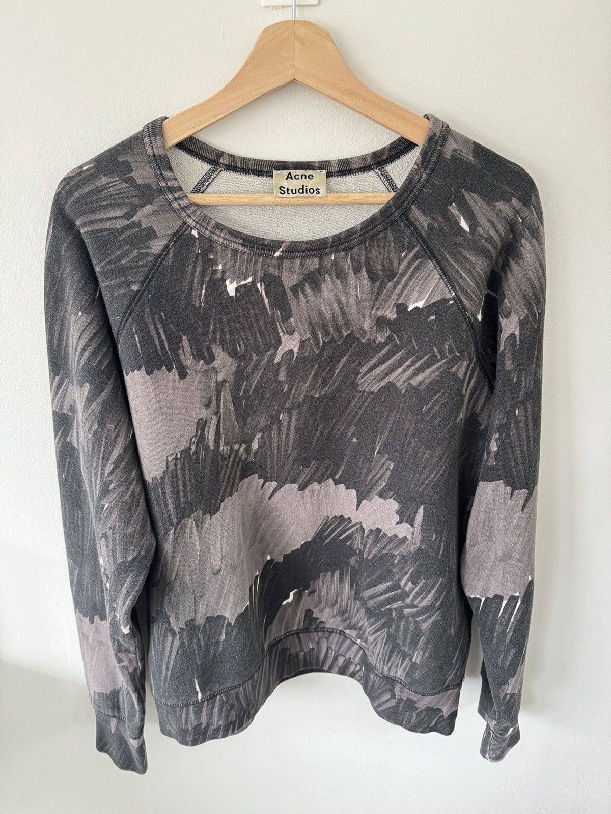 Acne Studios Acne Studios College Marker AW14 Sweatshirt – Size L Size US L / EU 52-54 / 3 - 2 Thumbnail