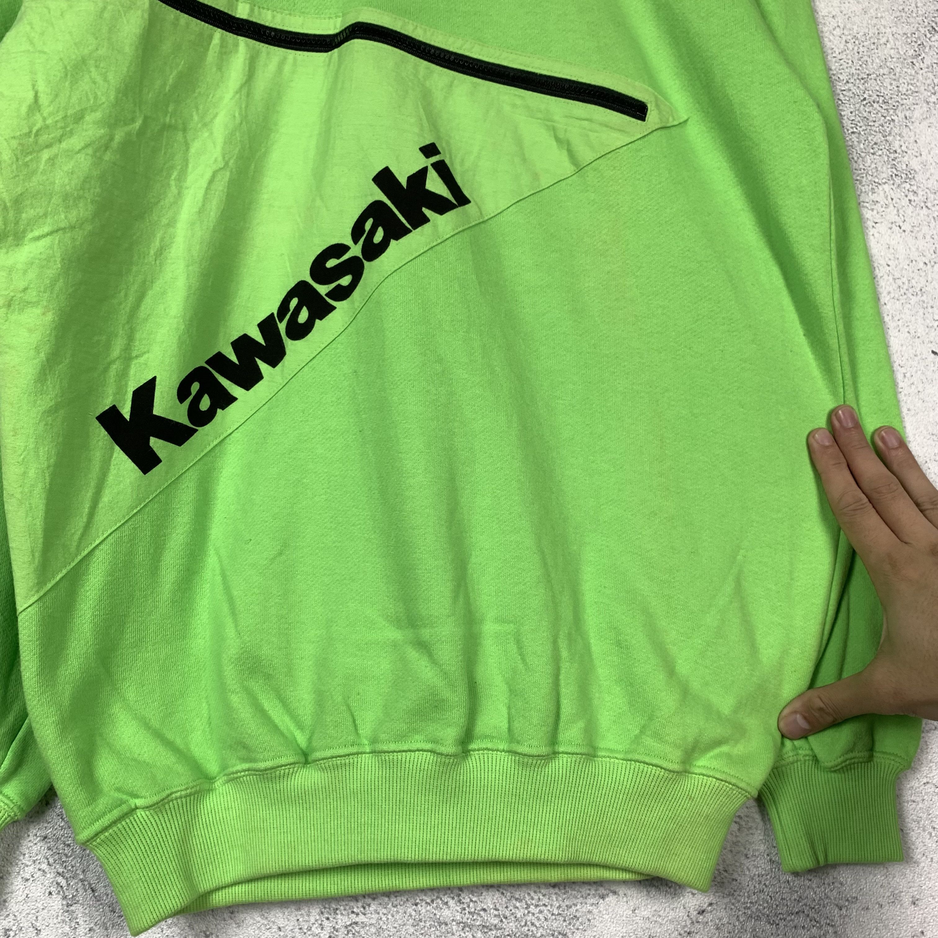 Vintage Vintage Kawasaki Sweatshirt Crewneck Size US S / EU 44-46 / 1 - 3 Thumbnail