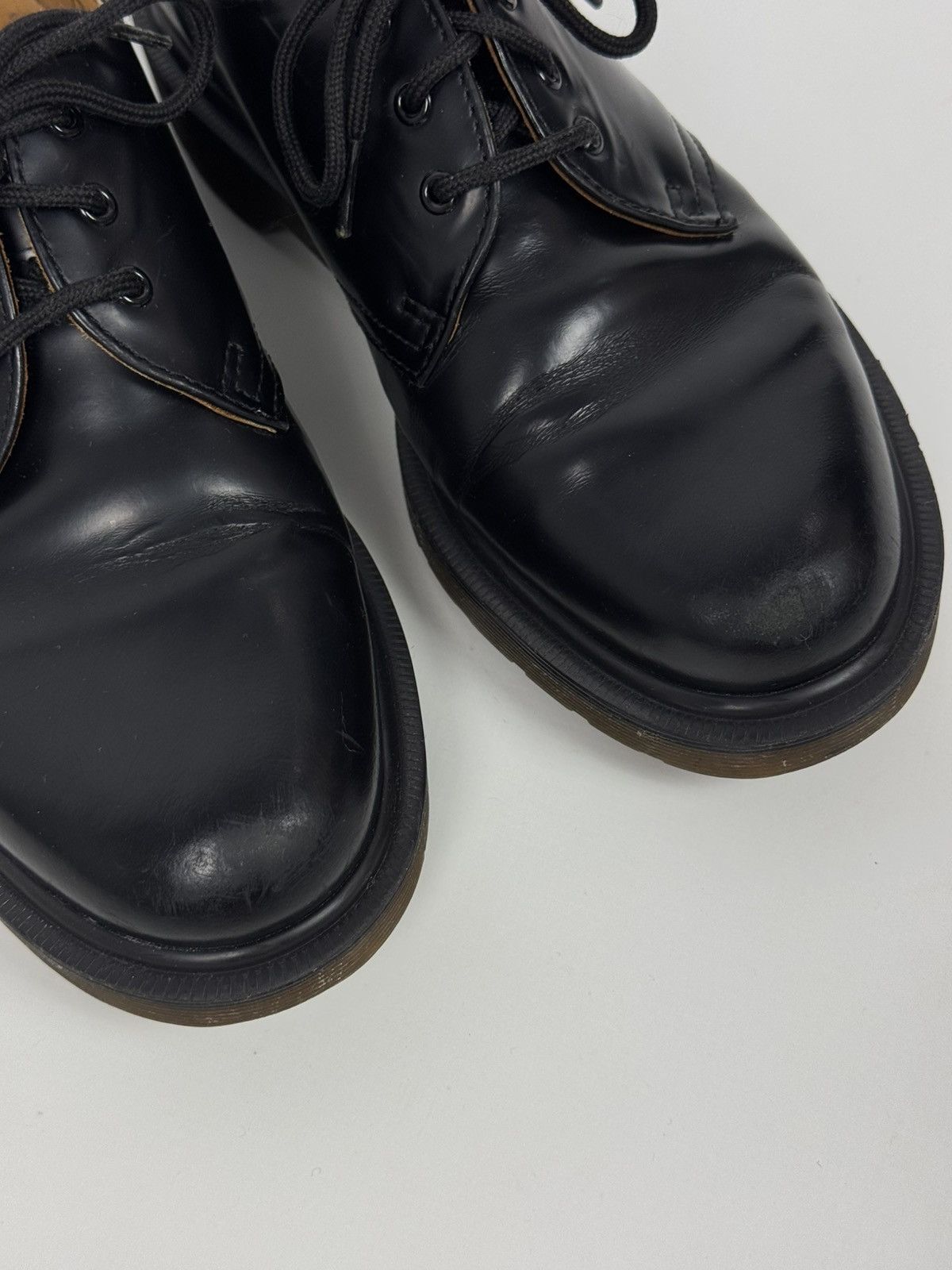 Dr. Martens Dr.Martens 1461 PW Black Unisex Shoes Size US 7 / IT 37 - 5 Thumbnail