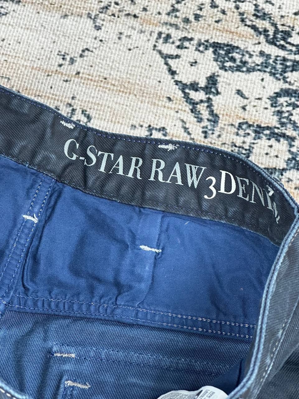 G-Star VINTAGE G-STAR RAW 3d DENIM JEANS Big Logo Size US 30 / EU 46 - 8 Thumbnail