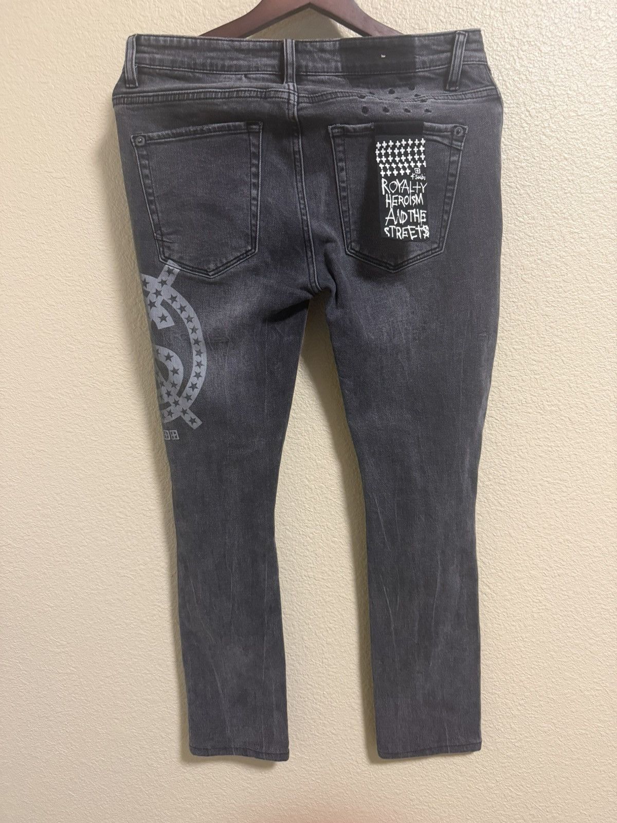 Ksubi Van Winkle Paradox Star Grey Jean size 29 barely worn