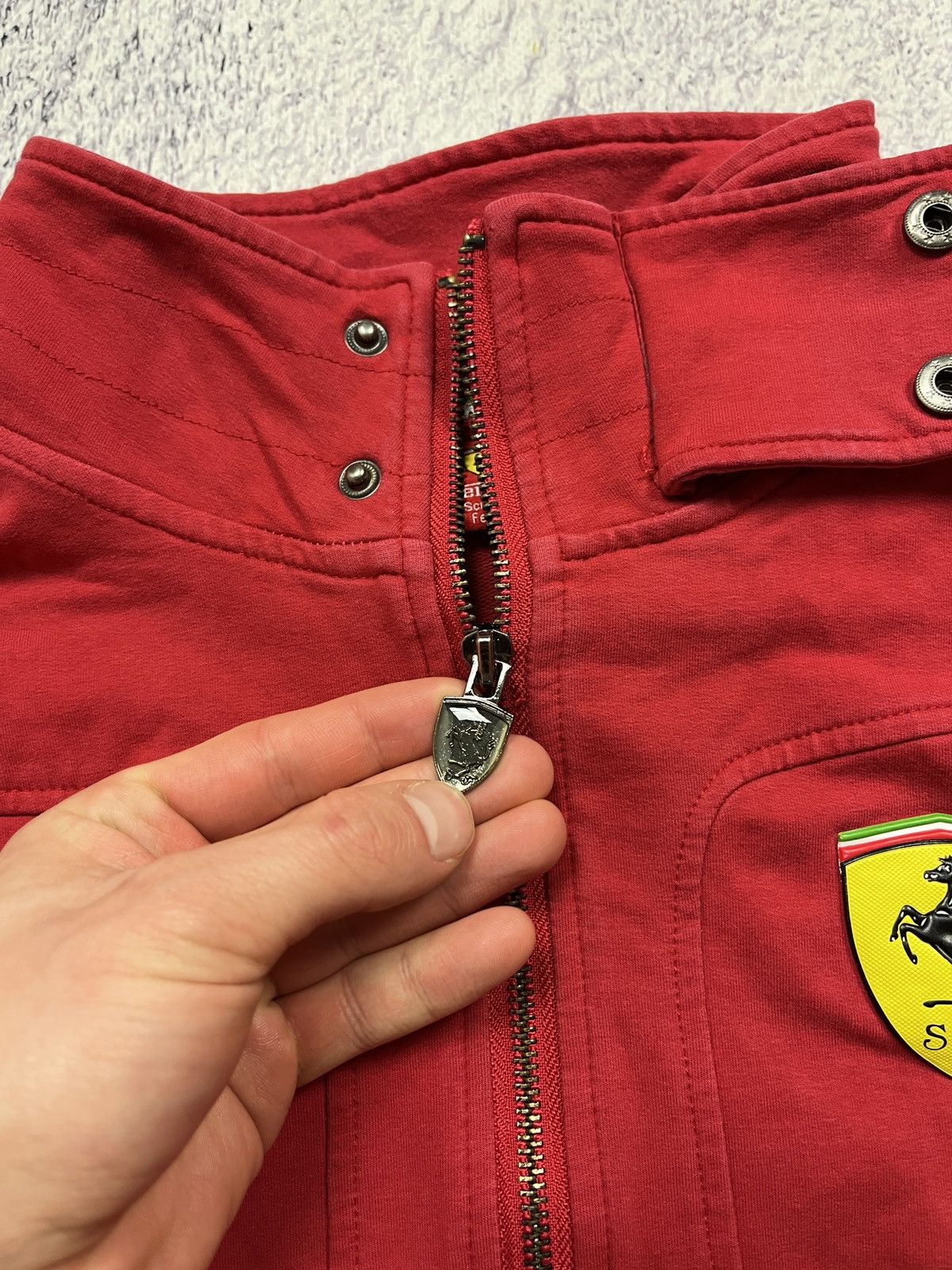 Ferrari × Vintage Vintage Ferrari Racing Jacket Track Marlboro F1 Schumacher Size M / US 6-8 / IT 42-44 - 7 Thumbnail
