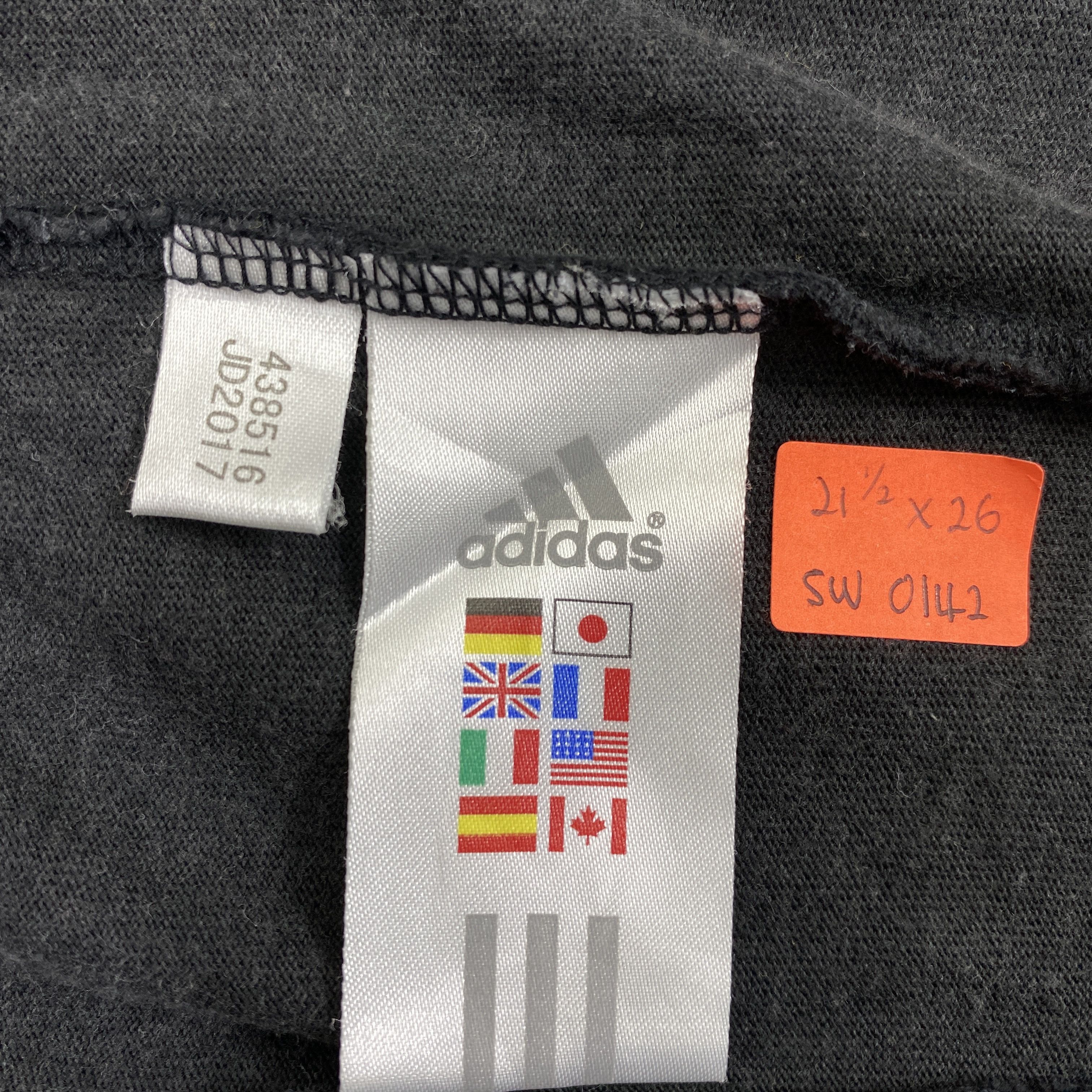 Adidas Adidas Short Sleeves zipper Crewneck sweatshirt -SW142 Size US M / EU 48-50 / 2 - 8 Thumbnail
