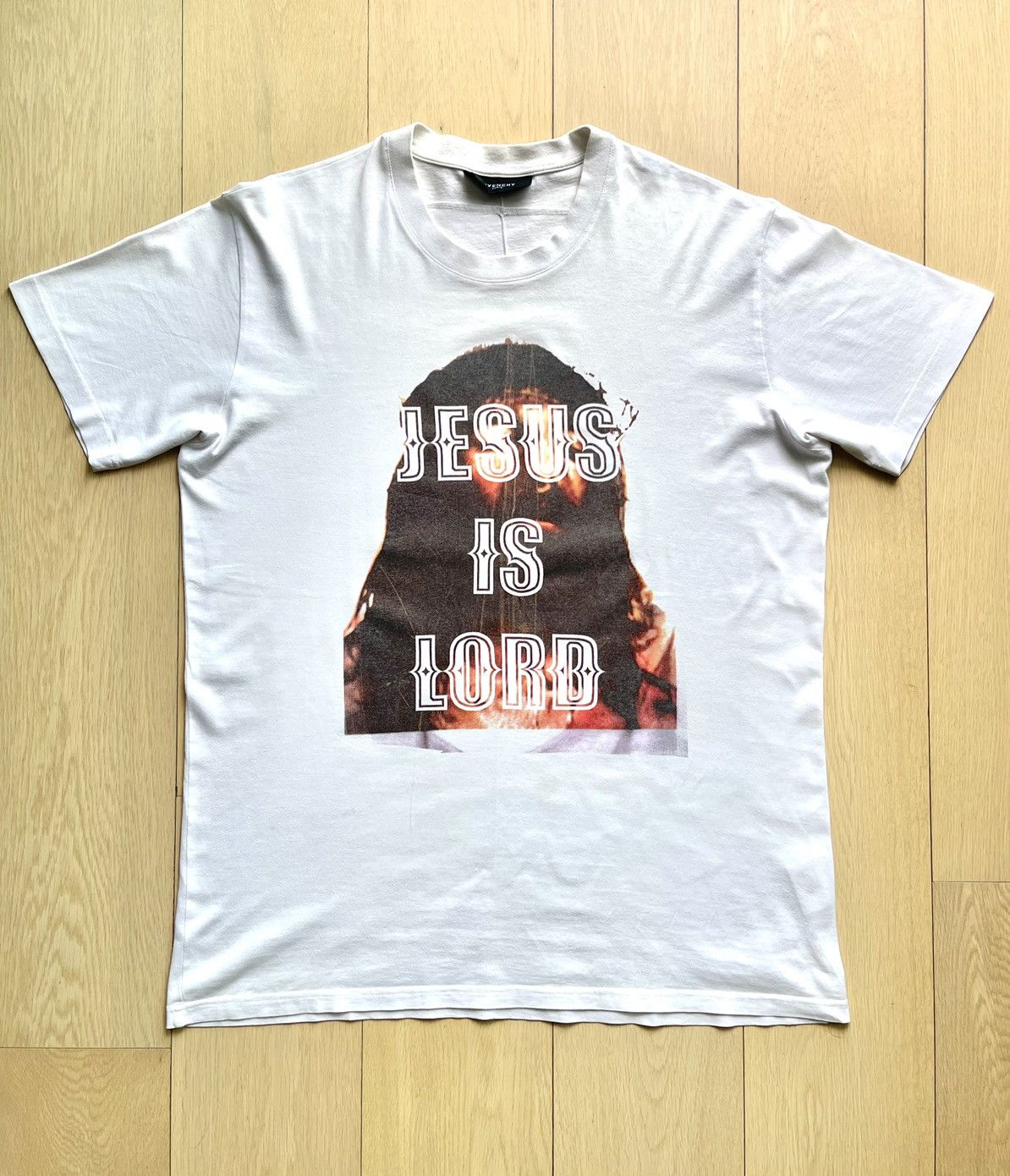 GIVENCHY ジバンシィ JESUS IS LORD Tシャツ 国内正規品 XS 白