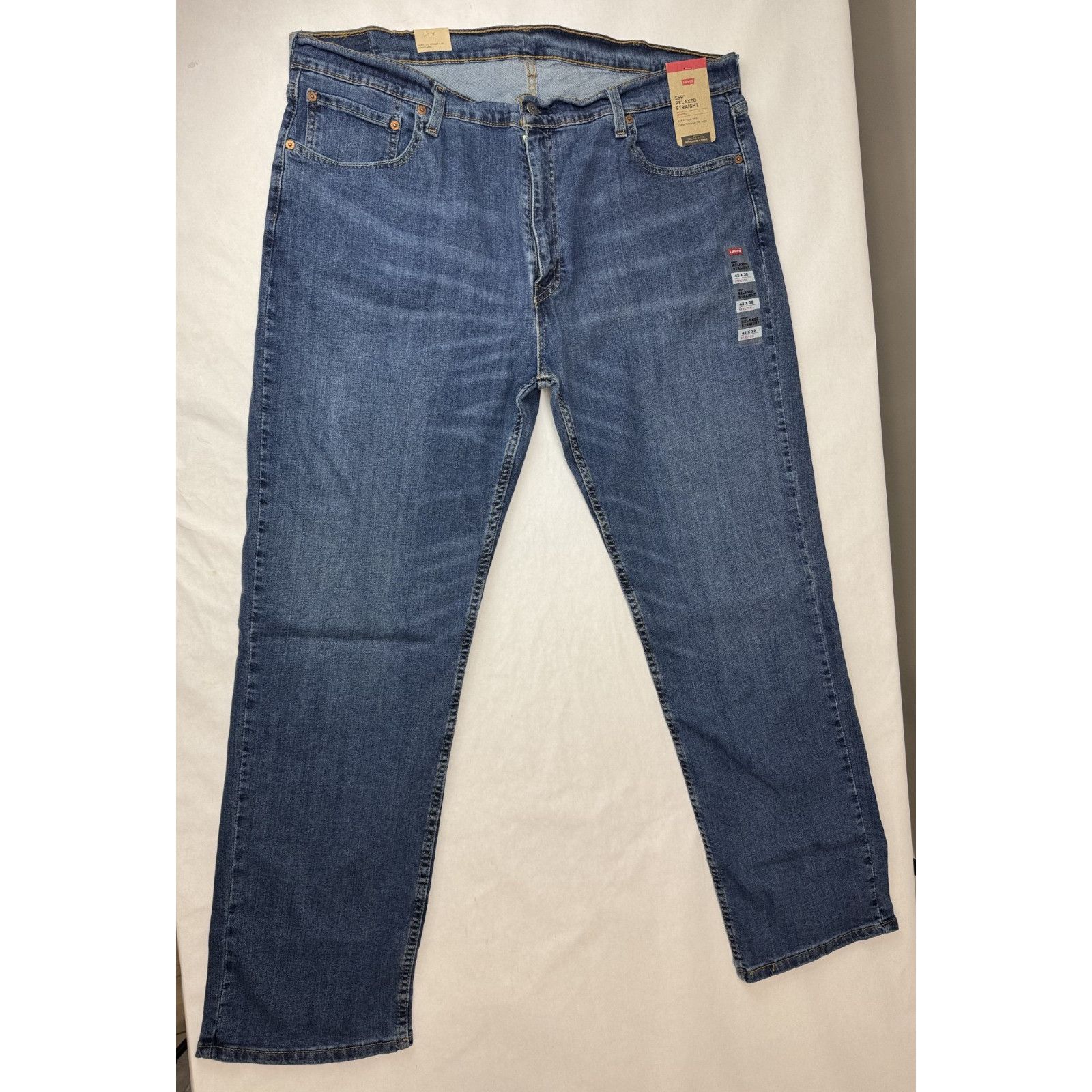 Levi's NWT Levi's 559 Relaxed Straight Jeans Blue 42 * 32 Size US 42 / EU 58 - 2 Thumbnail