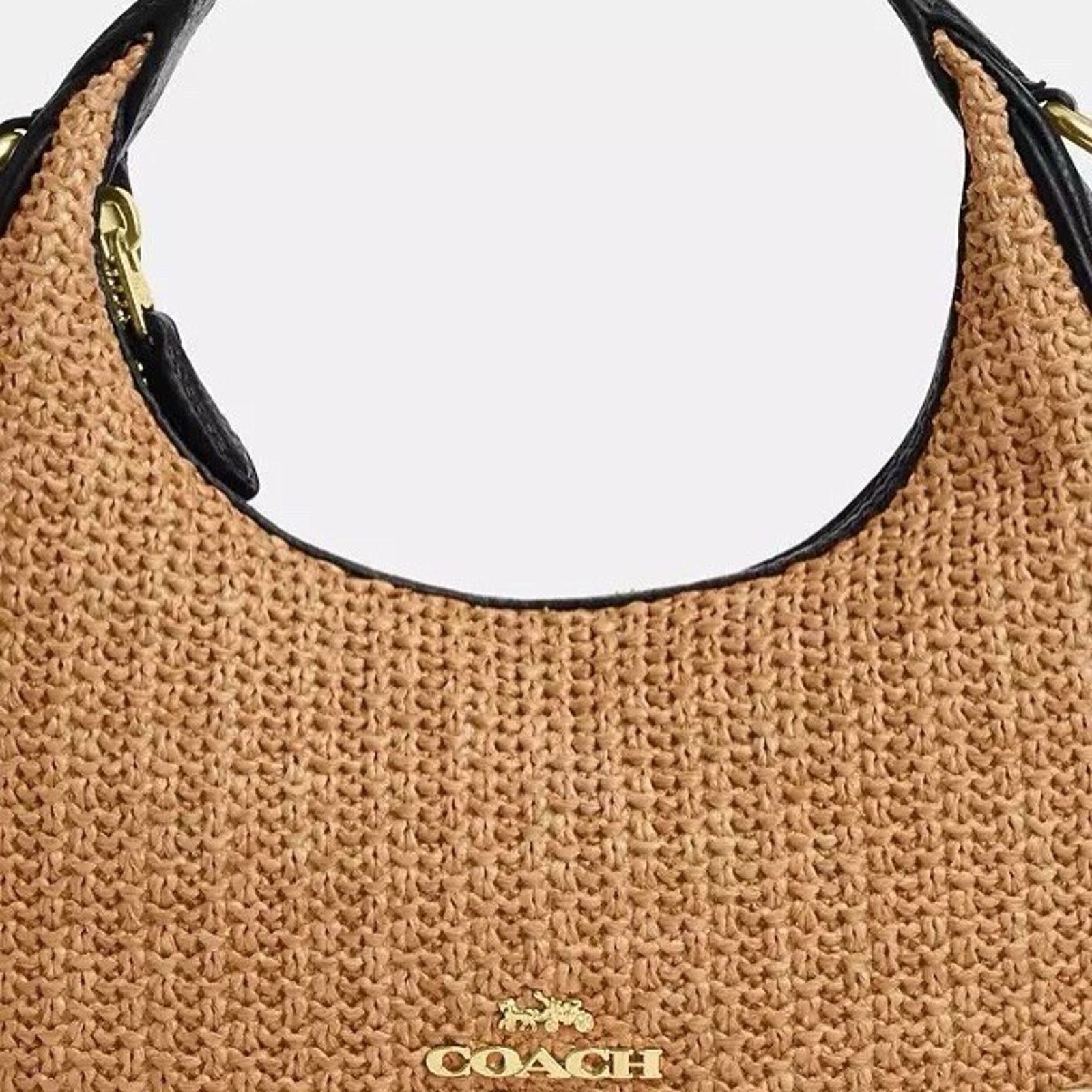 Coach NWT Coach Carmen Mini Crossbody Bag CAL02 Toast/Black Size ONE SIZE - 10 Thumbnail