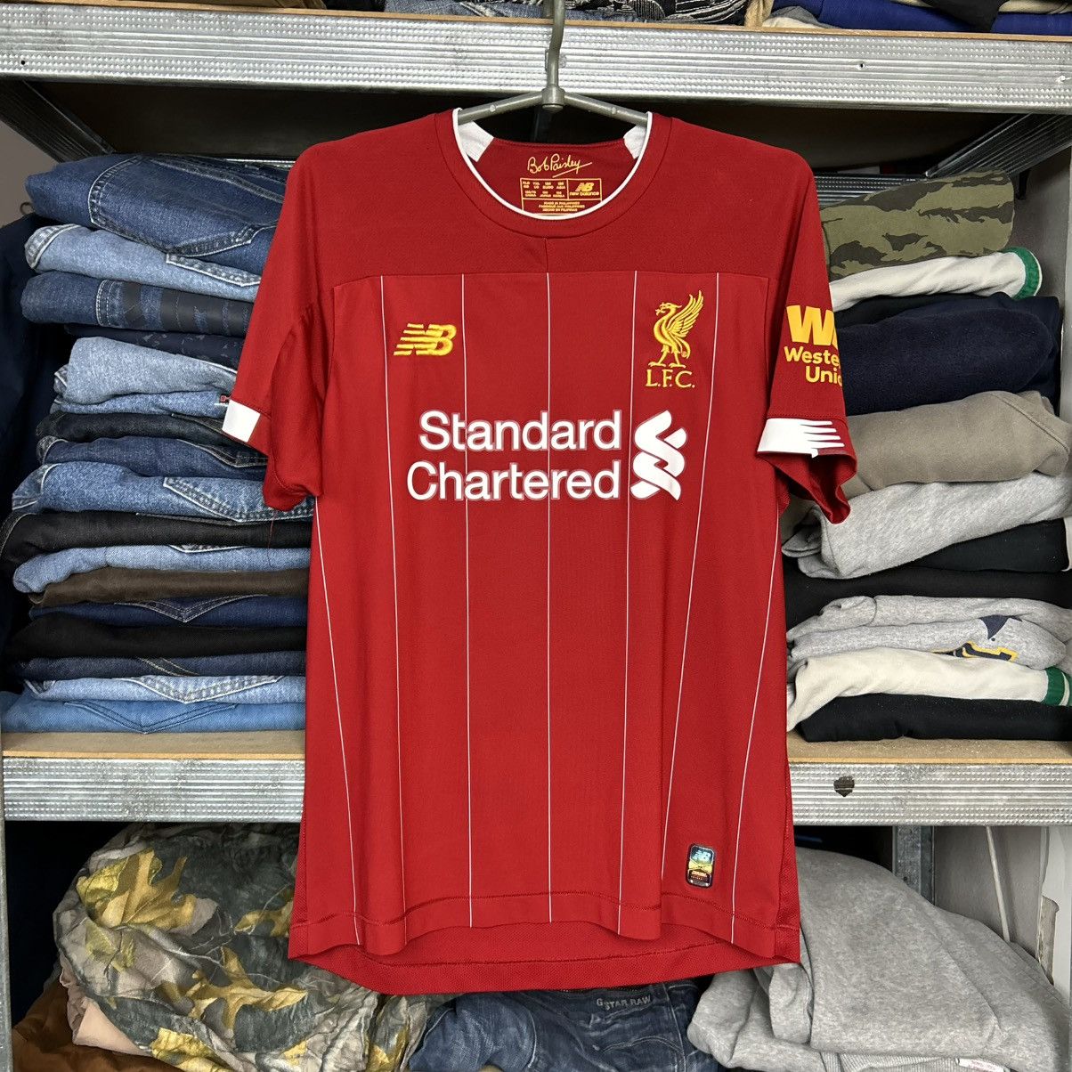 New Balance Mens New Balance FC Liverpool 2019 Home Soccer jersey Size US S / EU 44-46 / 1 - 1 Thumbnail