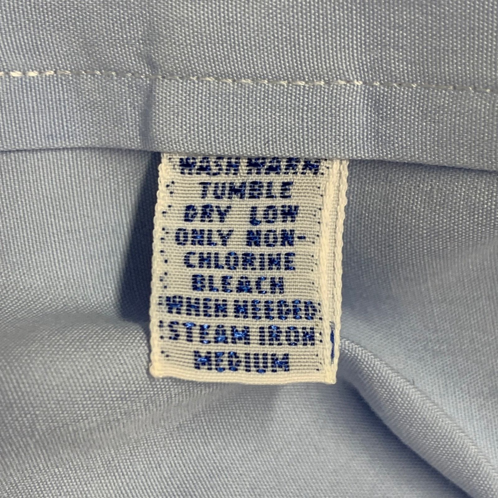 Ralph Lauren RALPH LAUREN Blue Cotton Button Down Collar Long Sleeve Size US M / EU 48-50 / 2 - 5 Thumbnail
