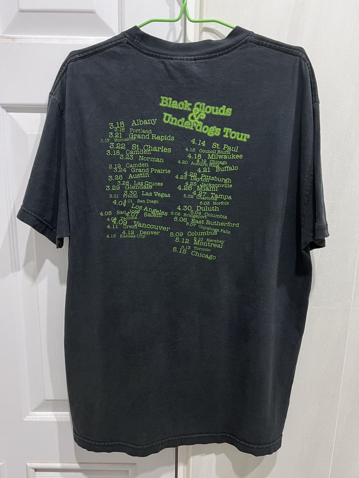 Band Tees Vintage Y2K Fall Out Boy Tour Tee Faded Alternative rock Emo Size US L / EU 52-54 / 3 - 4 Thumbnail