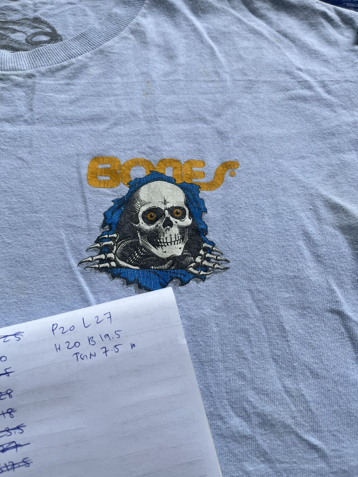 Powell Peralta Vintage Powell Peralta Skull Bones Backhit Tee Size US M / EU 48-50 / 2 - 5 Thumbnail