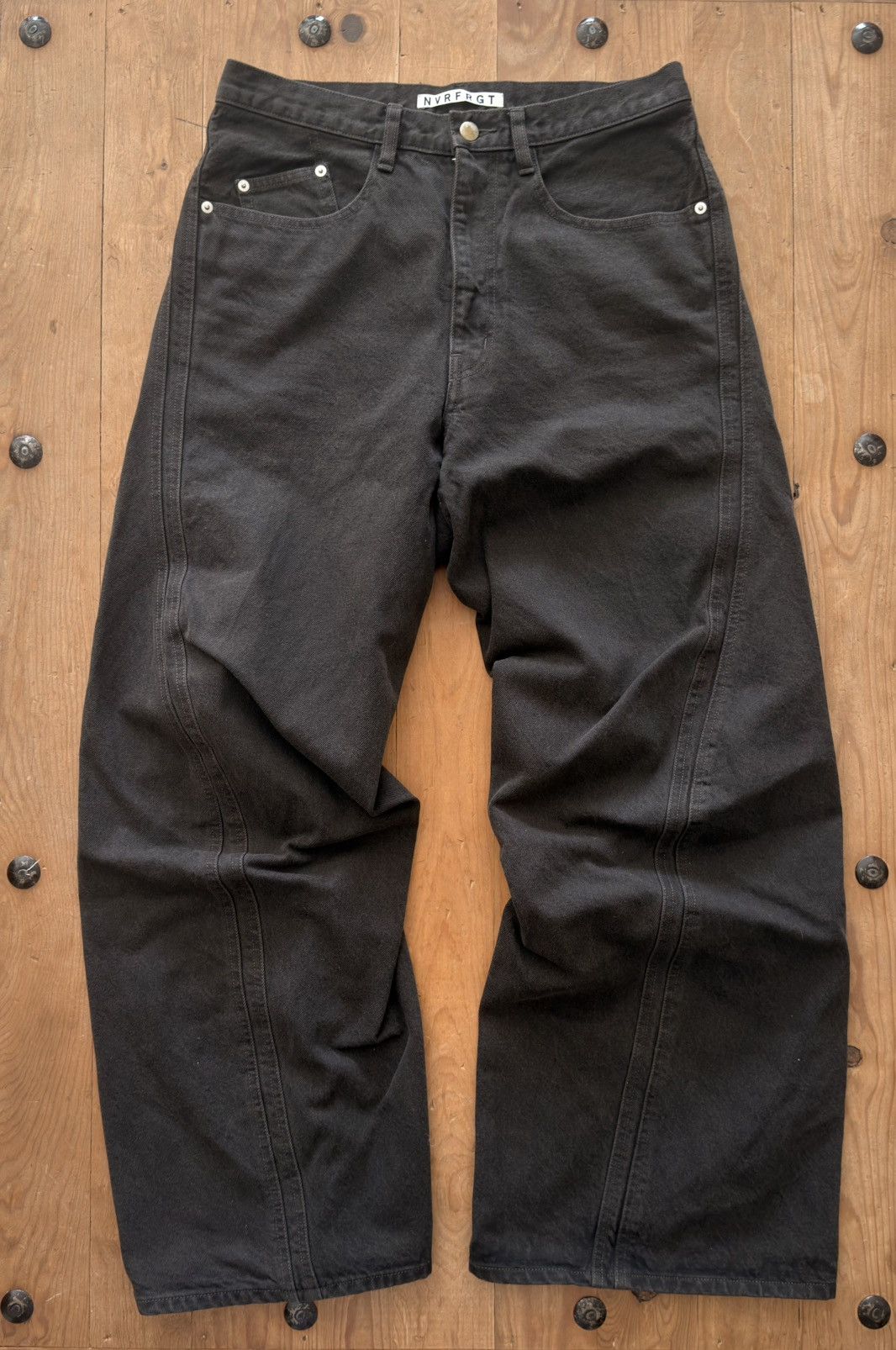 Rick Owens NVRFRGT - J cut denim | Grailed