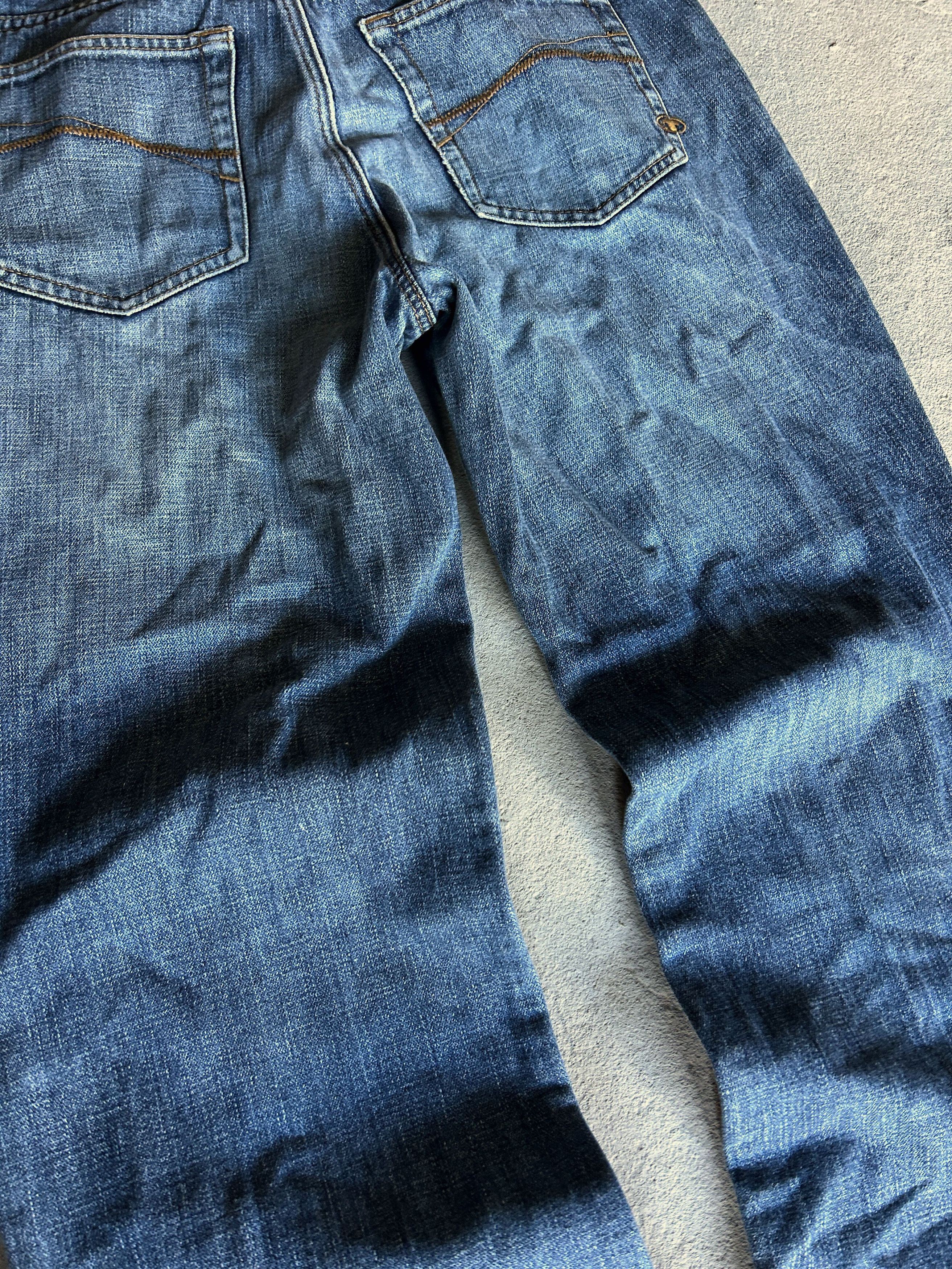 Vintage Vintage Blue Wash Baggy Denim Jeans Wide Leg Y2K Skate Style Size US 32 / EU 48 - 4 Thumbnail