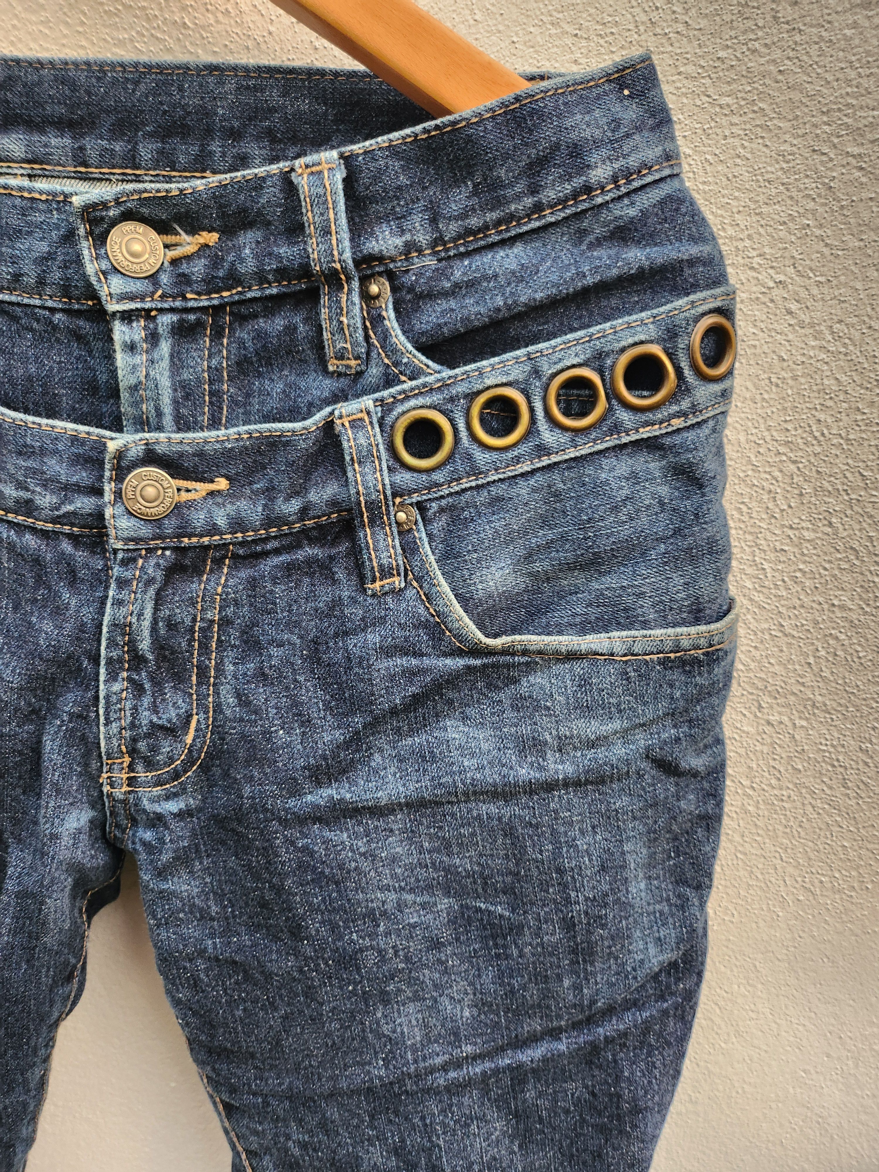 PPFM 💥PPFM Double Waist Denim Avant Garde Japan Size US 30 / EU 46 - 4 Thumbnail