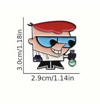 Cartoon Network Dexters Laboratory enamel pin Cartoon Network Size ONE SIZE - 2 Thumbnail