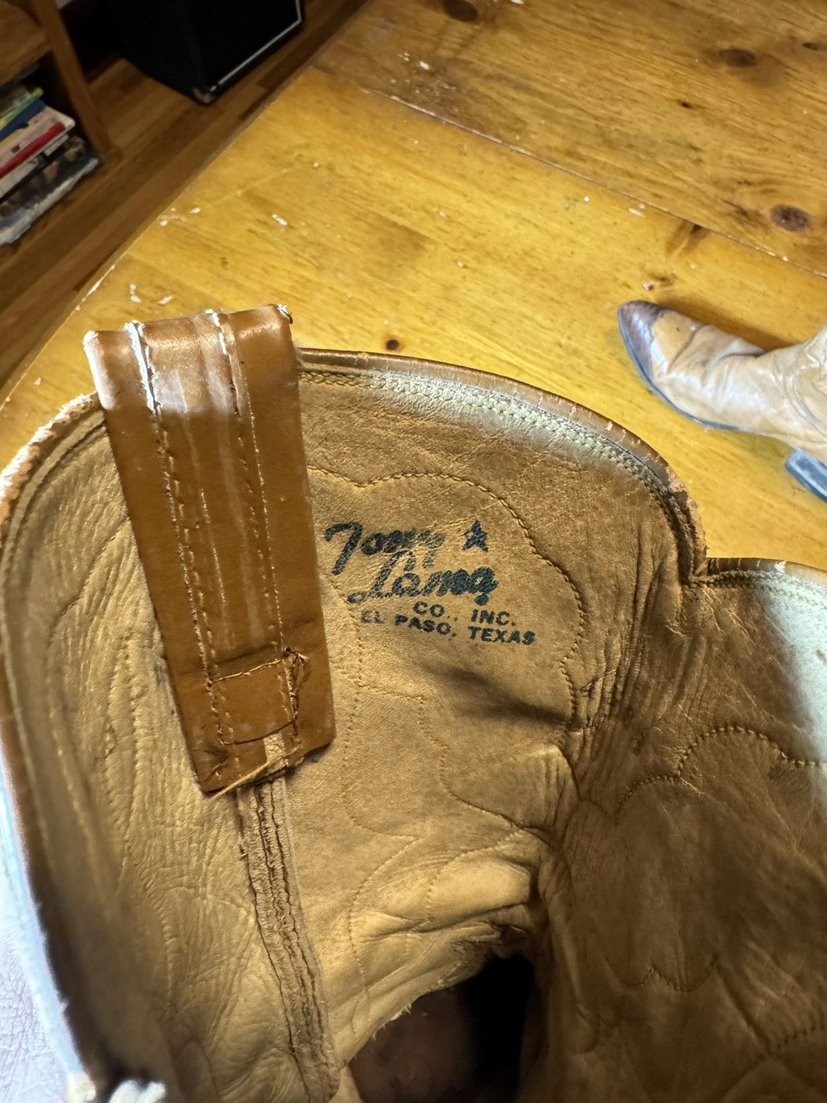 Tony Lama × Vintage Women’s Vintage Tony Lama Cowboy Boots Sz 6.5 A Size US 6.5 / IT 36.5 - 6 Thumbnail