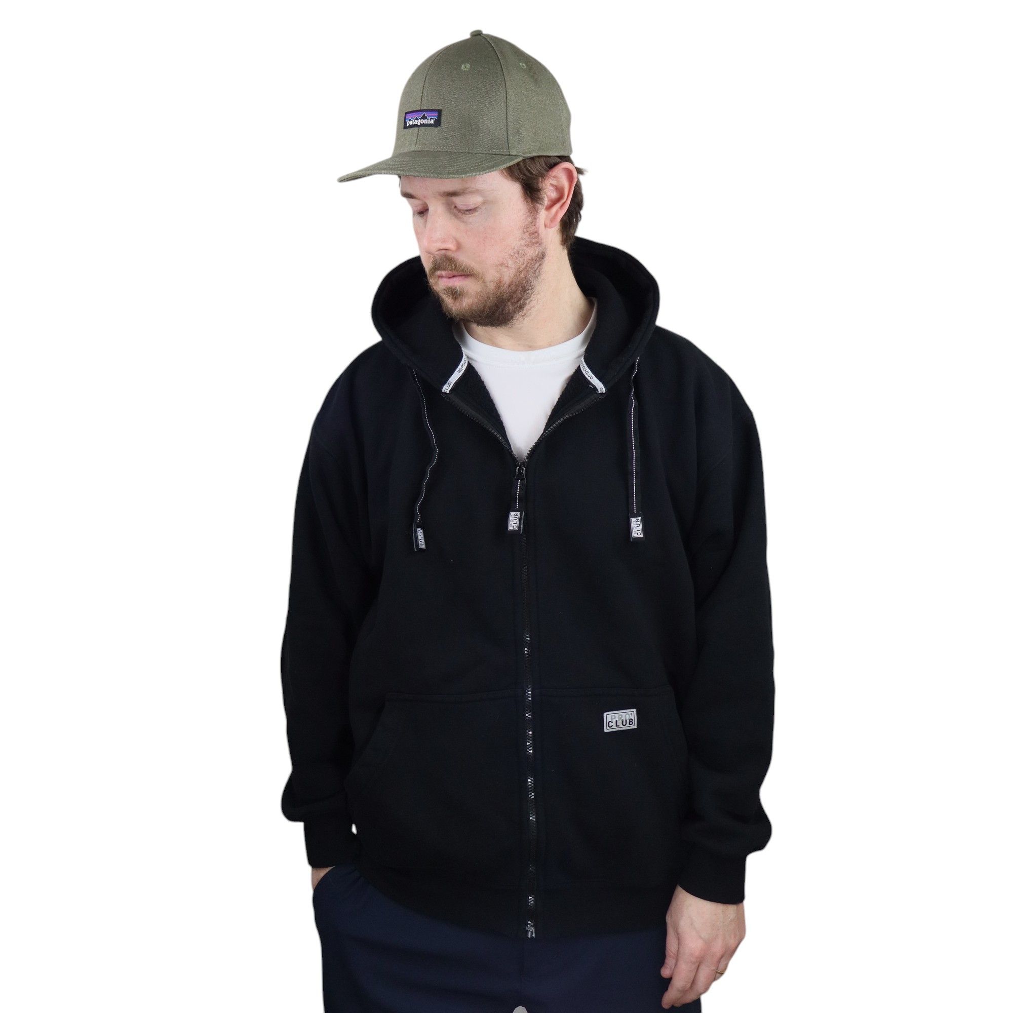 Russell Athletic × Vintage Boxy Baggy Fadded Kanye Black Zip Up Hoodie Mens Large Size US L / EU 52-54 / 3 - 2 Thumbnail