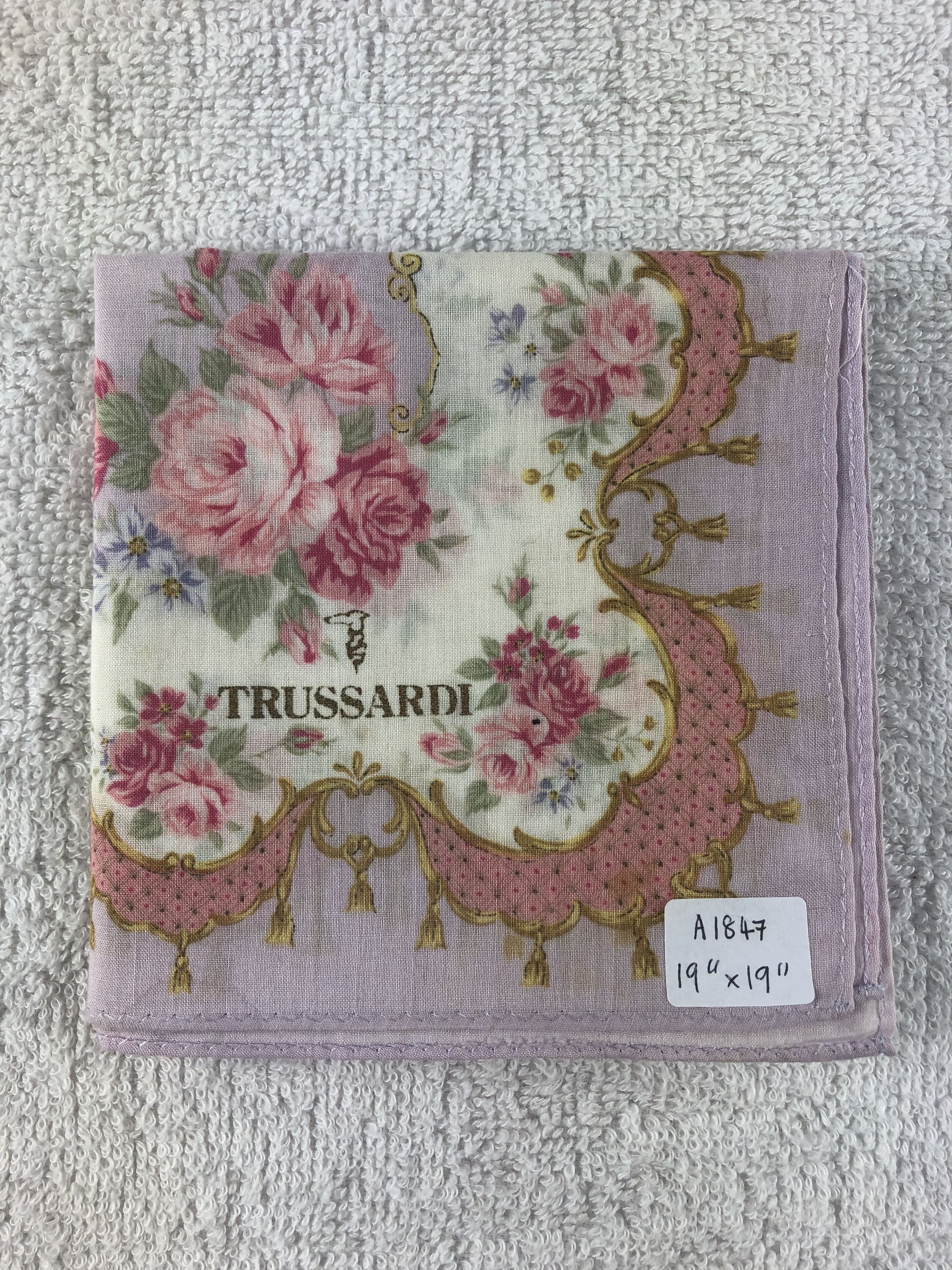 Trussardi × Vintage Trussardi Handkerchief / Bandana / Neckerchief Size ONE SIZE - 8 Thumbnail