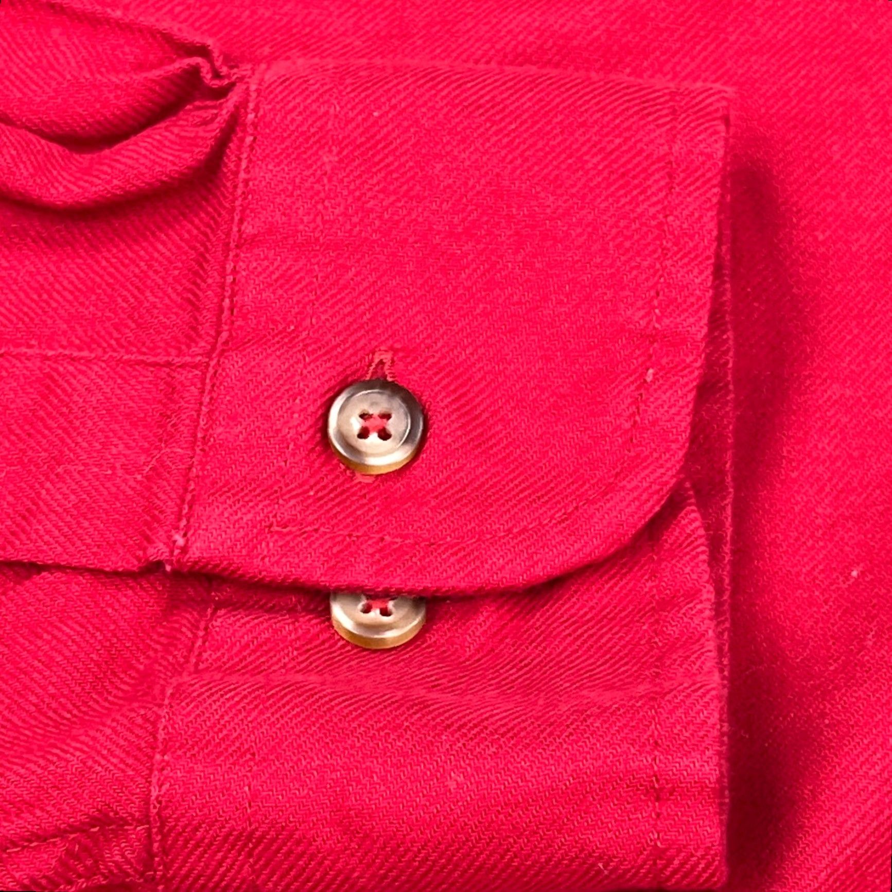 Brooks Brothers Brooks Brothers Shirt Men XL Red Button Up Twill 346 Flap Pocket Vintage No Size US XL / EU 56 / 4 - 3 Thumbnail