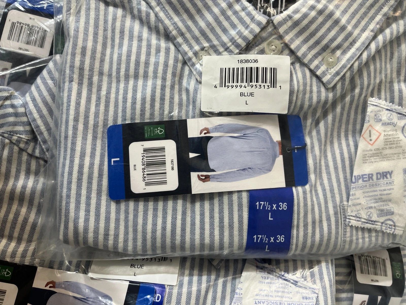 Gap Classic Oxford Long Sleeve Button Up Shirt Size US XL / EU 56 / 4 - 6 Thumbnail