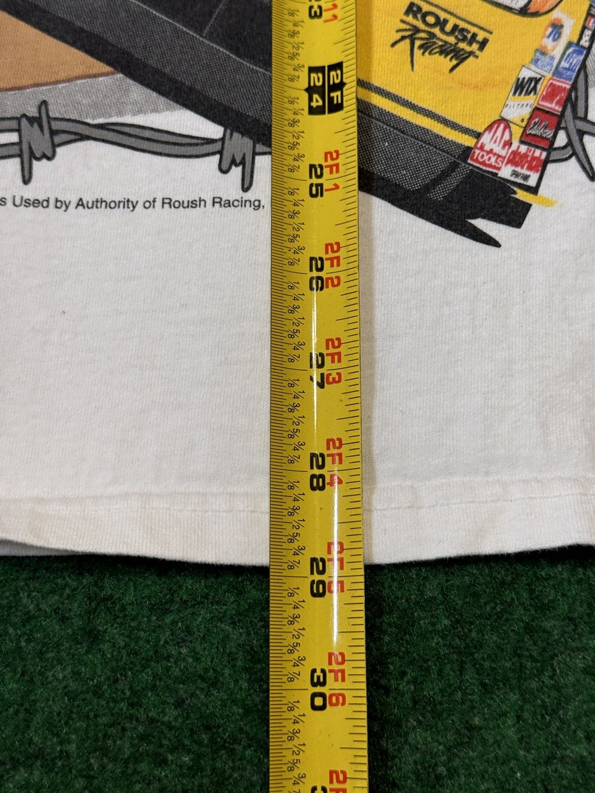 NASCAR Vtg 90s Y2K Matt Kenseth Breakthrough Wanted Nascar T Shirt Size US L / EU 52-54 / 3 - 6 Thumbnail