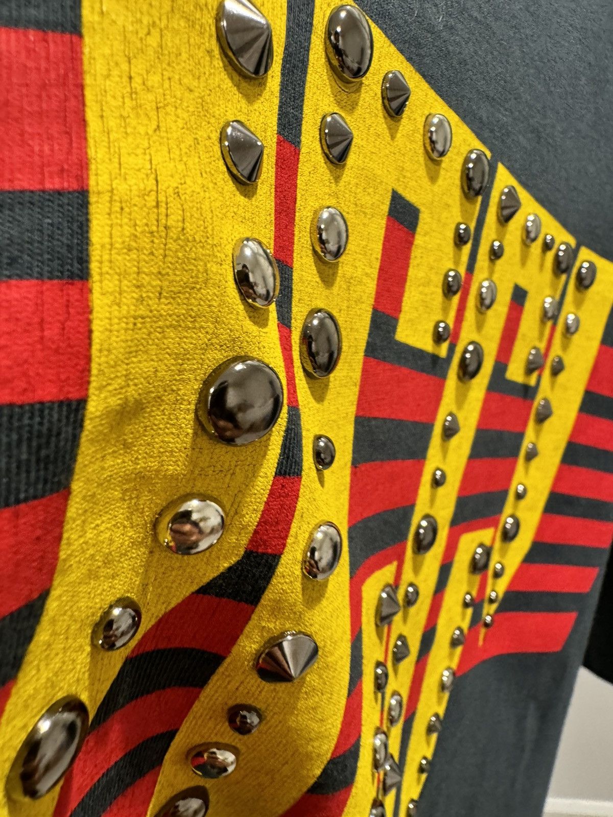 Gucci Gucci Studded Rock Tee Size US S / EU 44-46 / 1 - 8 Thumbnail
