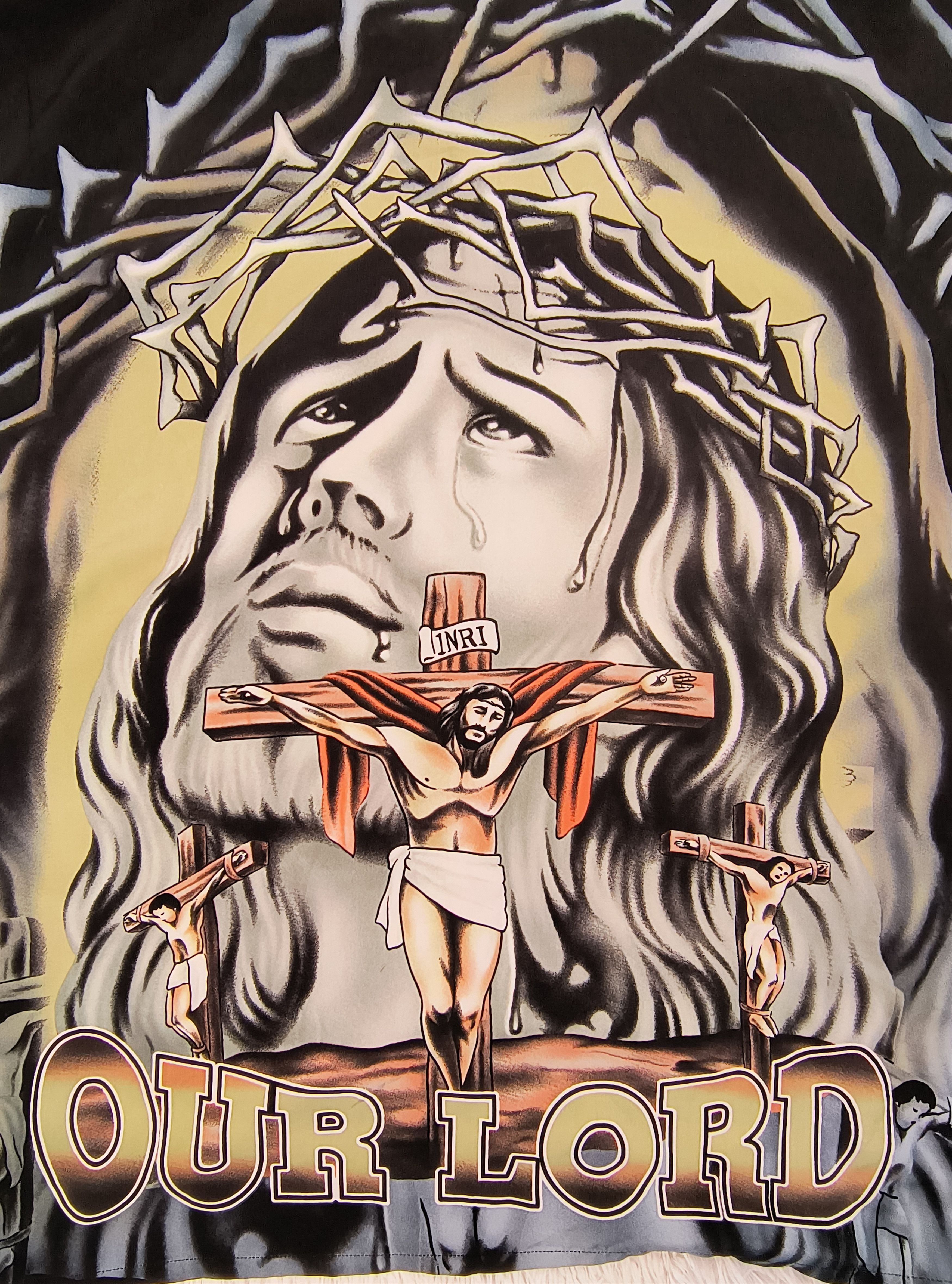 Vintage Vintage Y2K our lord Jesus Christ shirt Size US XL / EU 56 / 4 - 1 Thumbnail