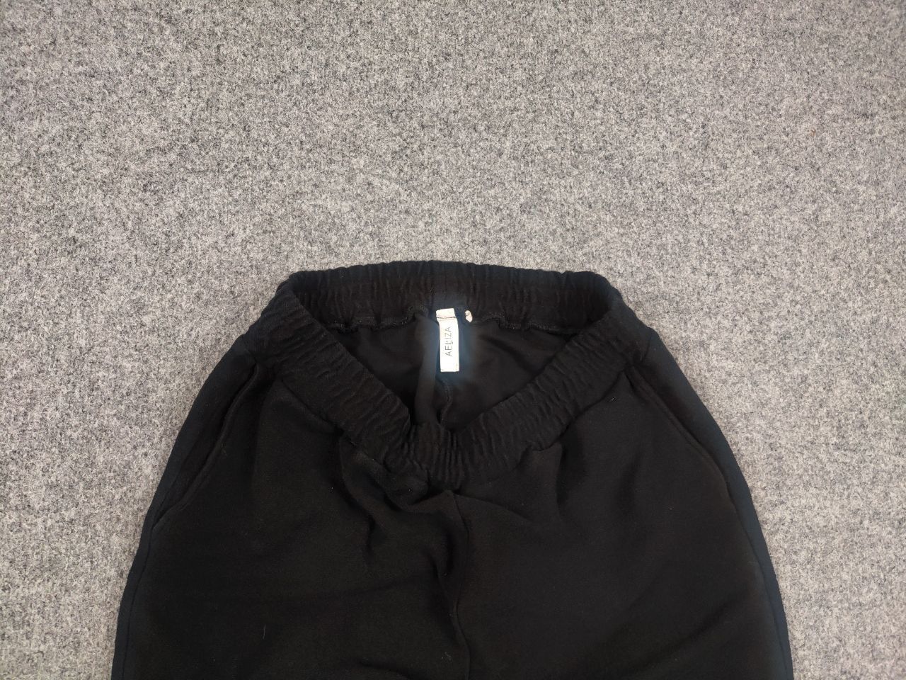 Other AELIZA studio Design unique Black Baggy inside out shorts Size US 32 / EU 48 - 4 Thumbnail